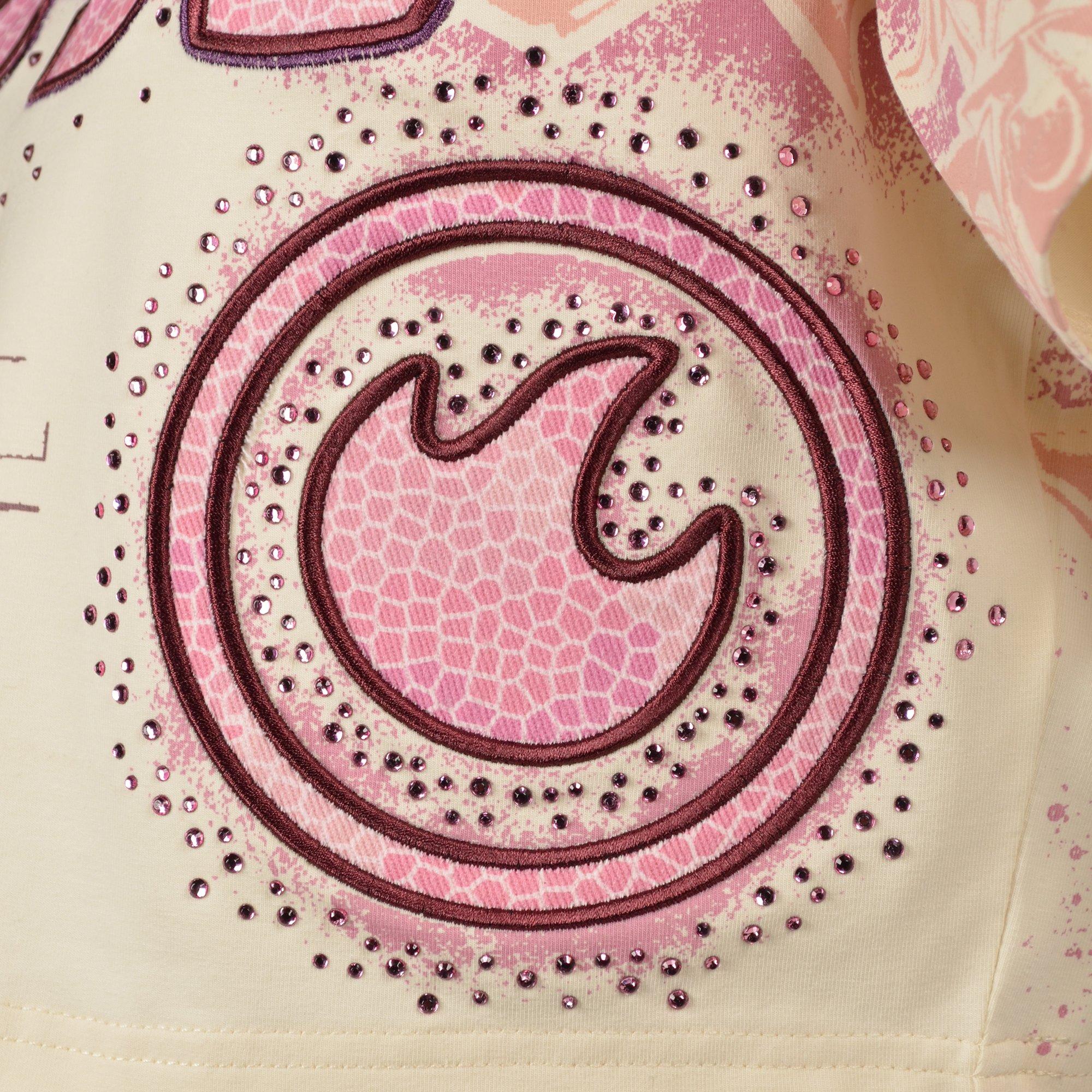 Smoke Rise Women's Boxy Cropped Camo Tee - CAMOUFLAGE Thumbnail View 4