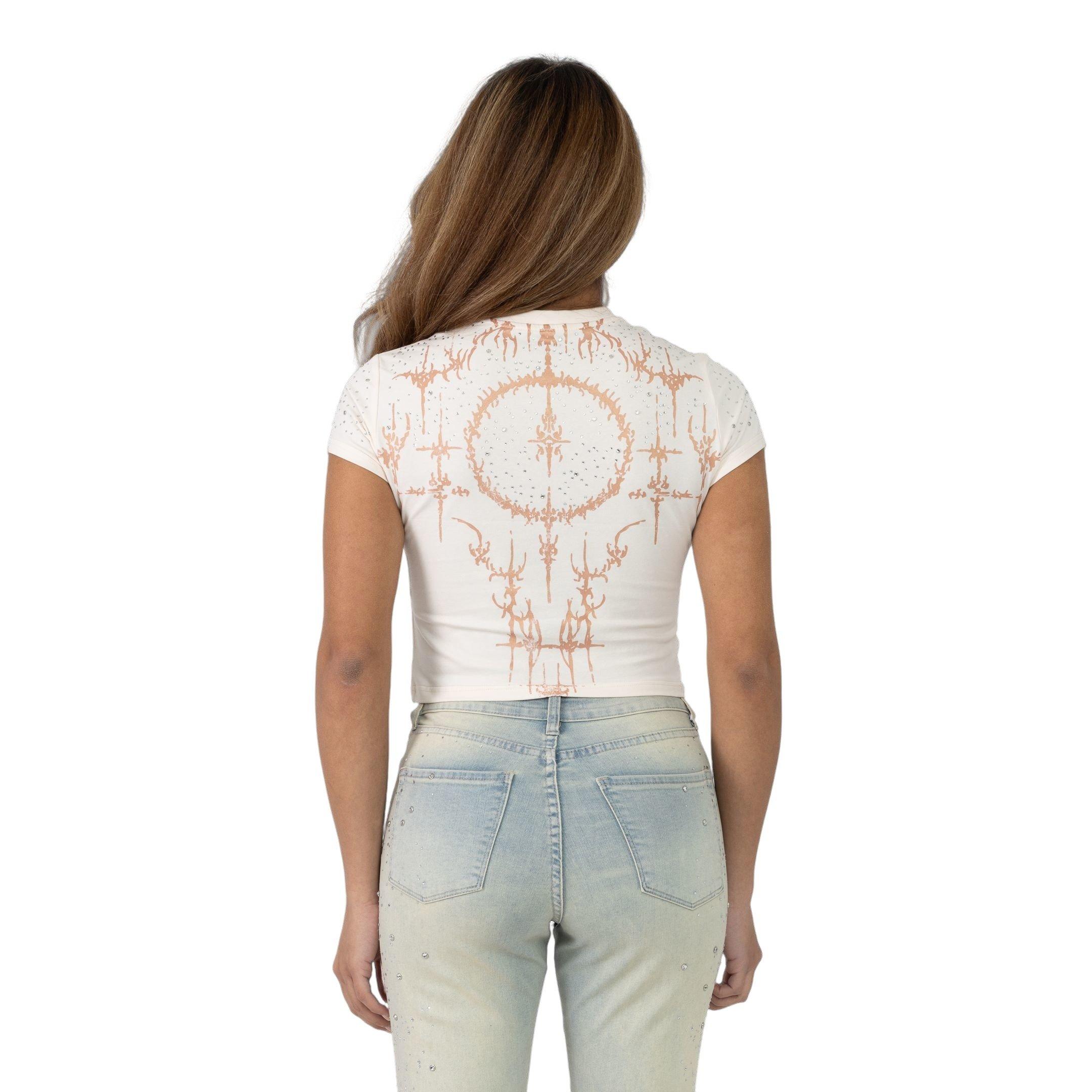 Smoke Rise Women's Fitted Tee - Rose Gold - ROSE GOLD Thumbnail View 6