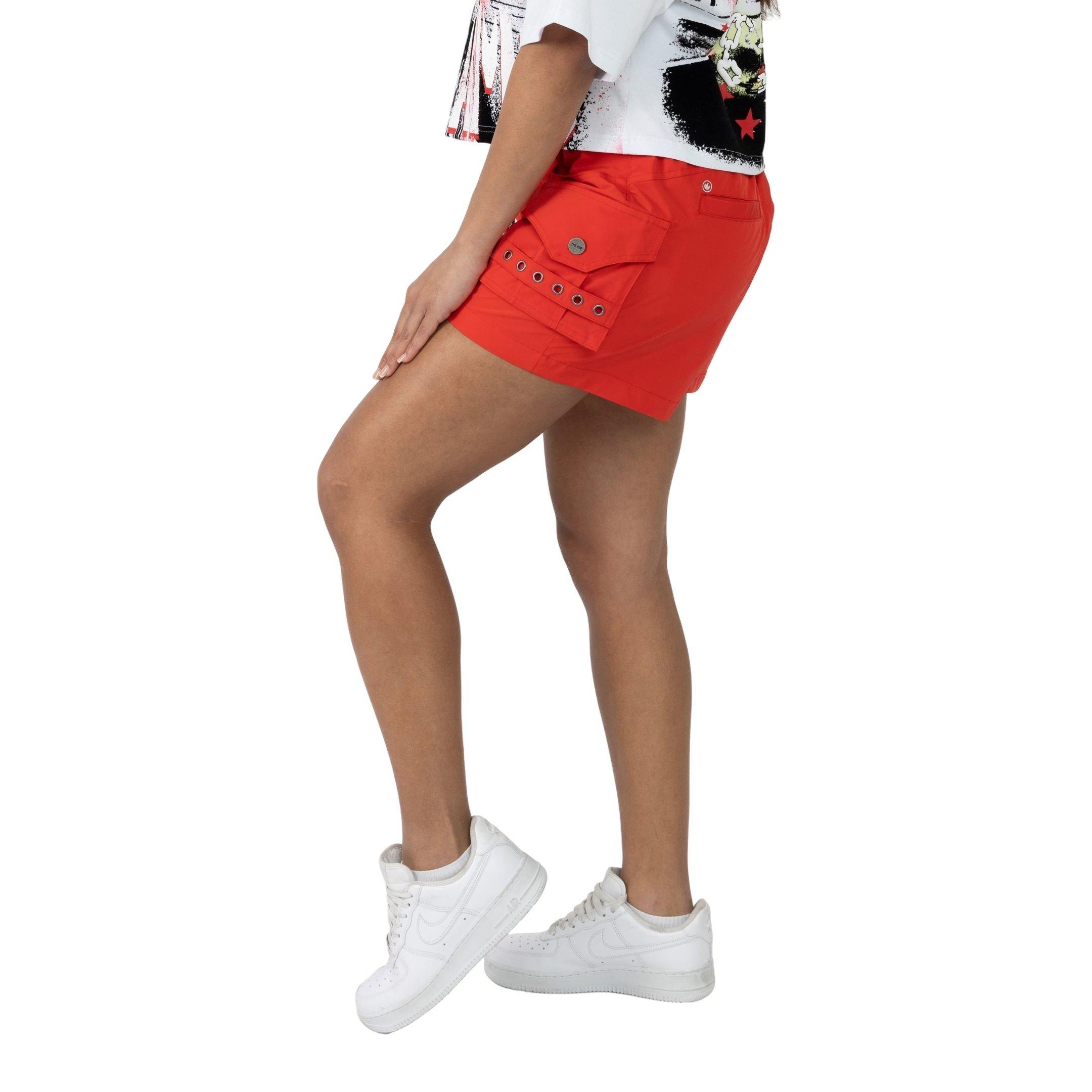 Smoke Rise Women's 3-Inch Shorts - Red - RED Thumbnail View 7