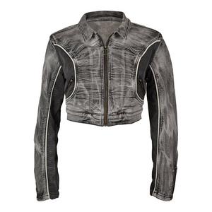 Smoke Rise Women's Slim Trucker Jacket - Snake