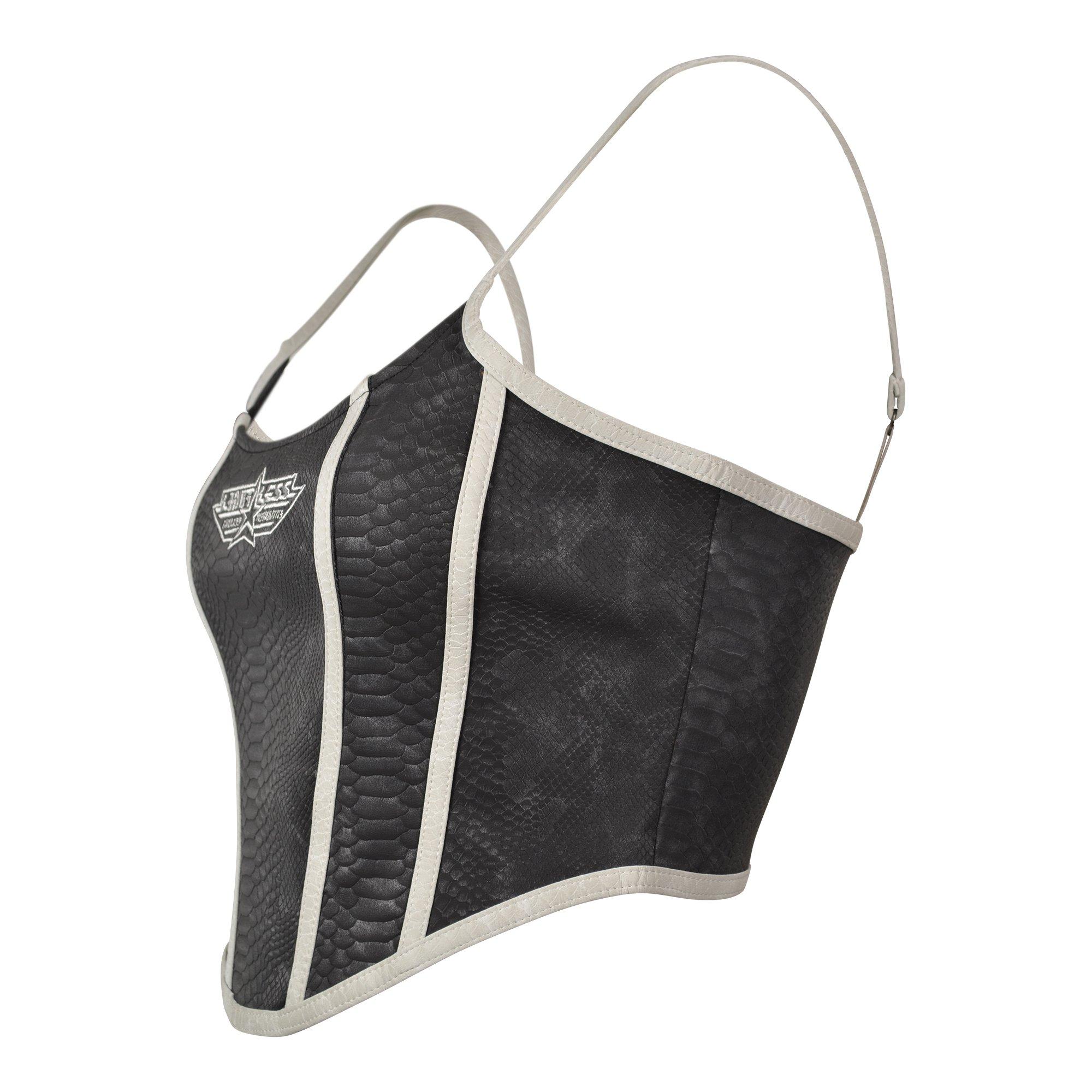 Smoke Rise Women's Black Corset Top - BLACK Thumbnail View 3