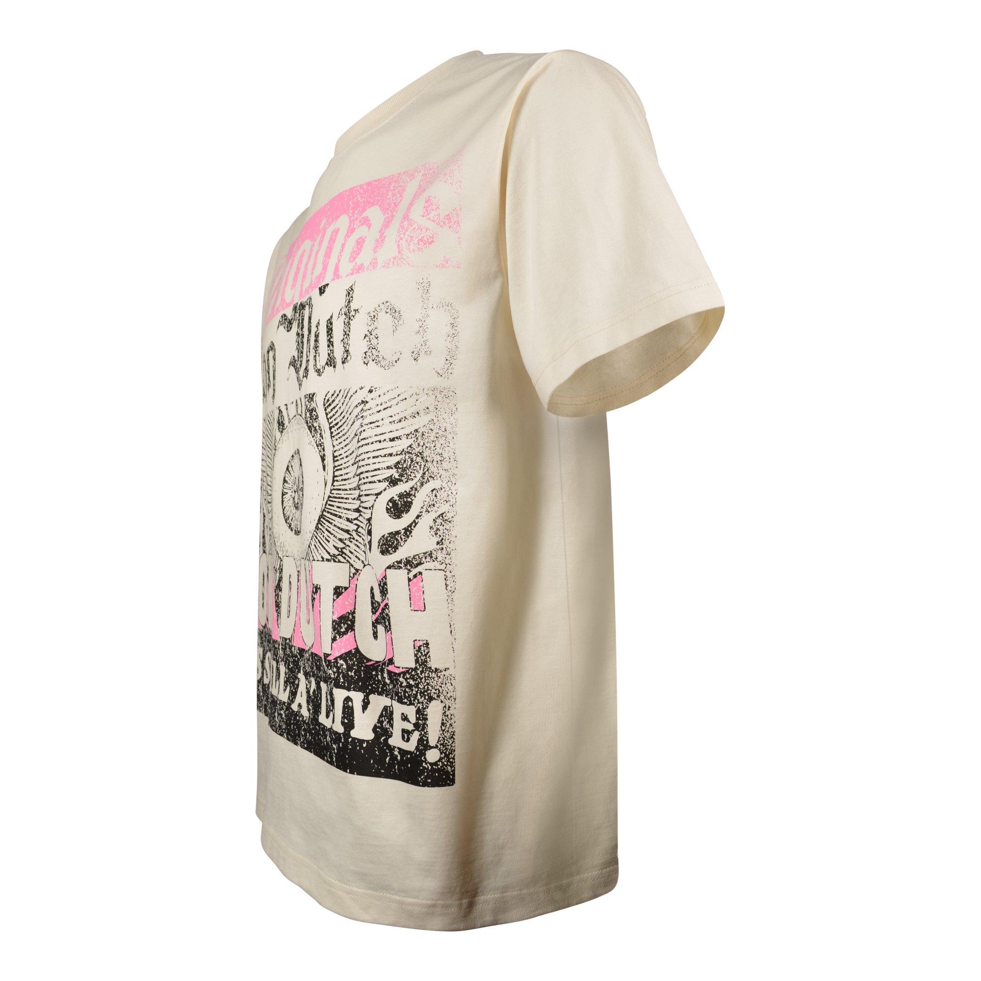 Von Dutch Men's Still Alive Pristine Tee - CREAM Thumbnail View 3
