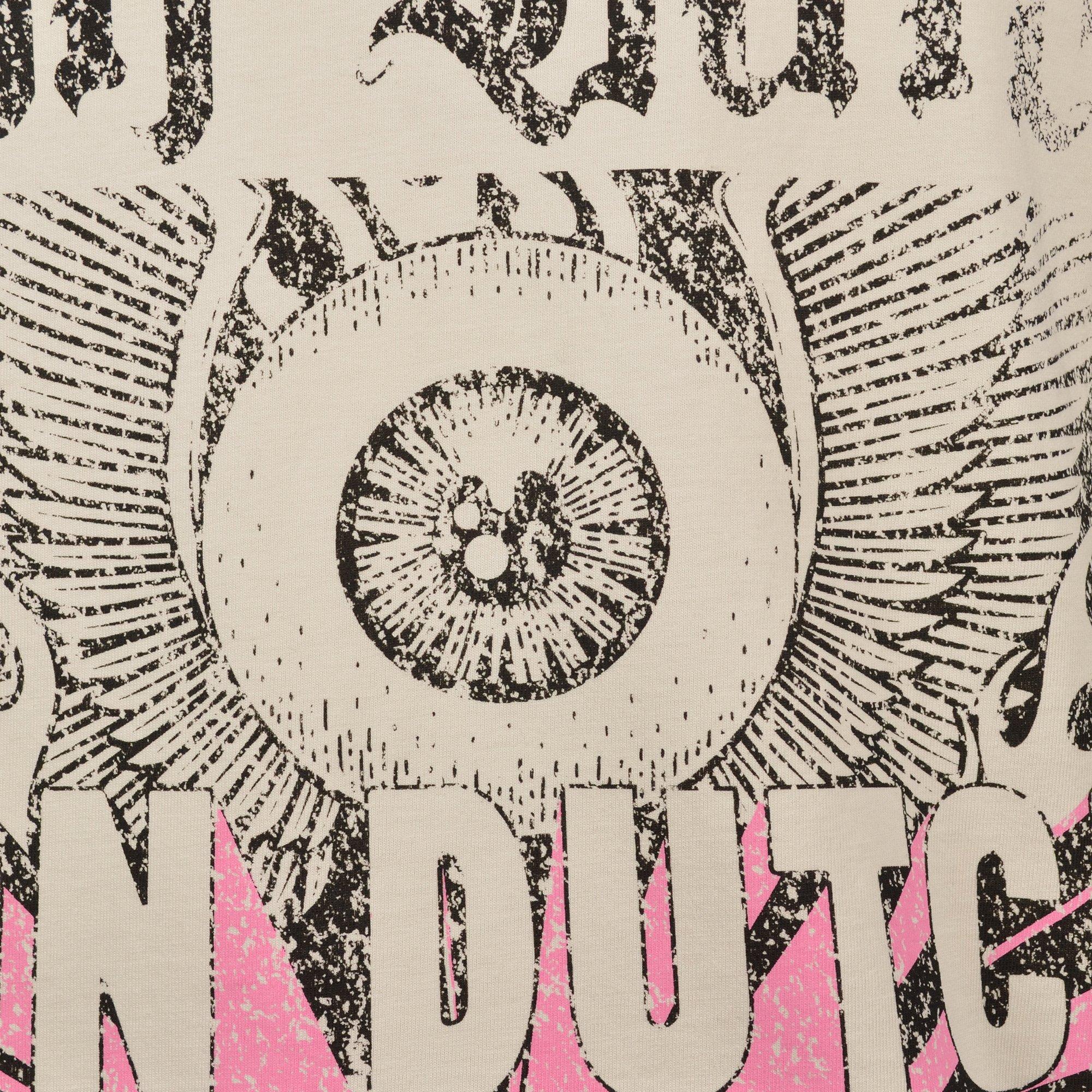 Von Dutch Men's Still Alive Pristine Tee - CREAM Thumbnail View 4