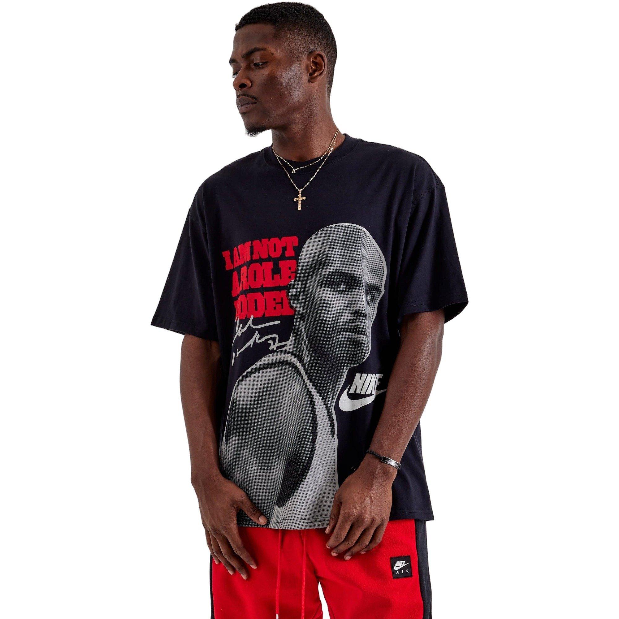 Nike Men's Sportswear Max90 Short-Sleeve Tee - BLACK Thumbnail View 1