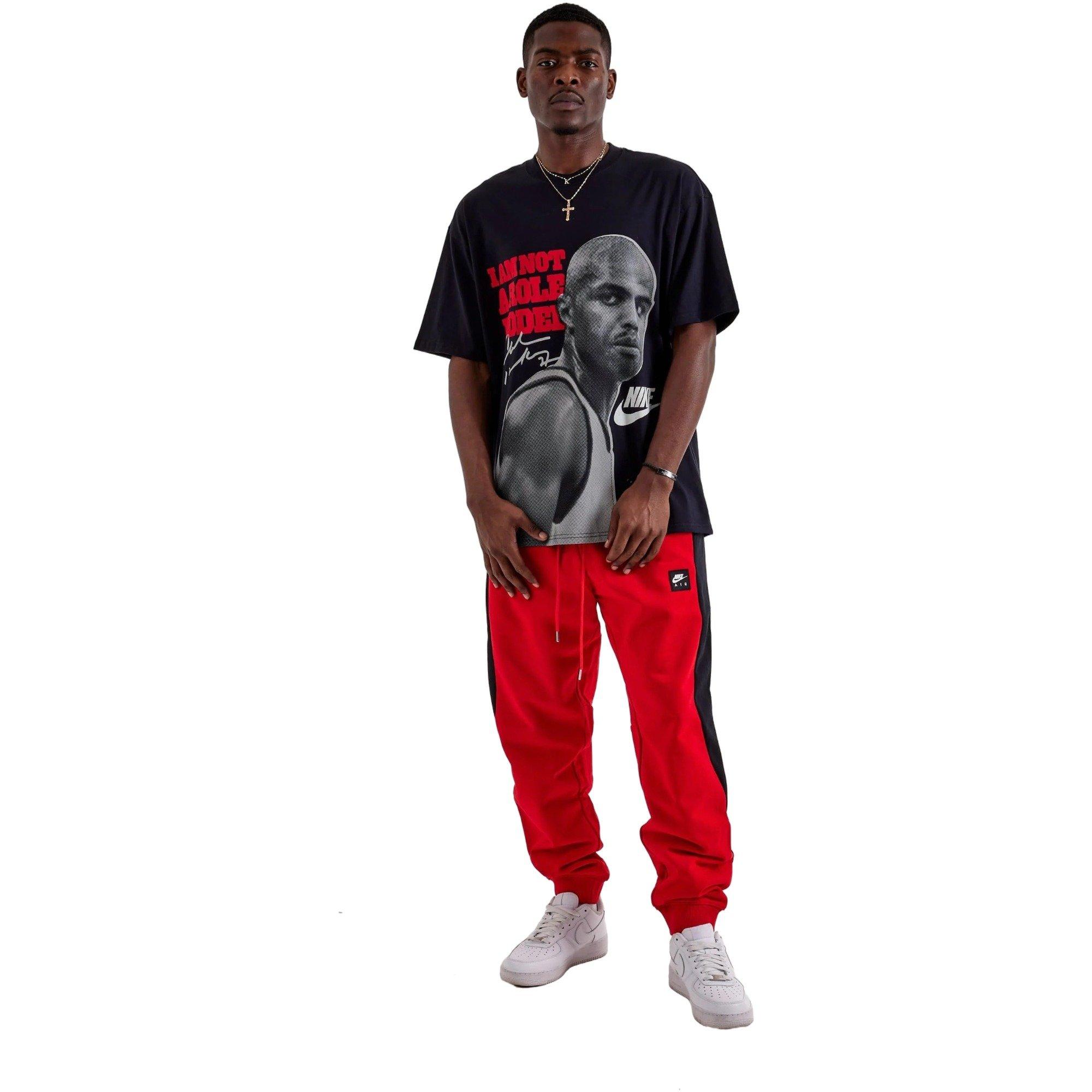 Nike Men's Sportswear Max90 Short-Sleeve Tee - BLACK Thumbnail View 3