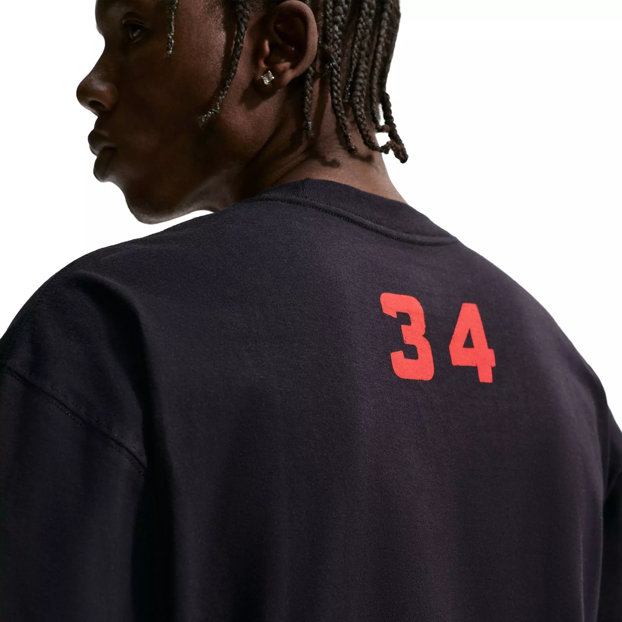 Nike Men's Sportswear Max90 Short-Sleeve Tee - BLACK