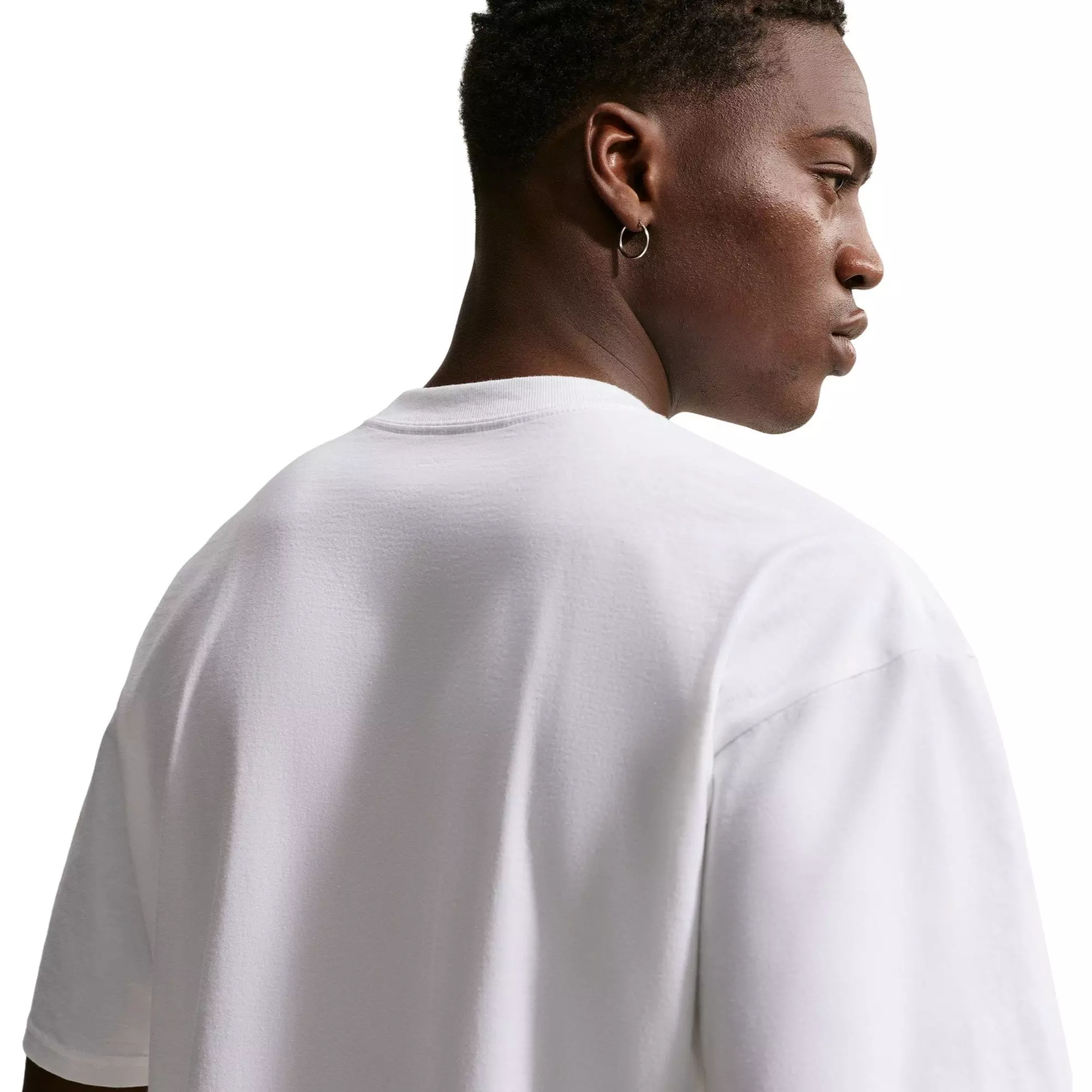 Nike Men's Varsity Crew Tee - WHITE
