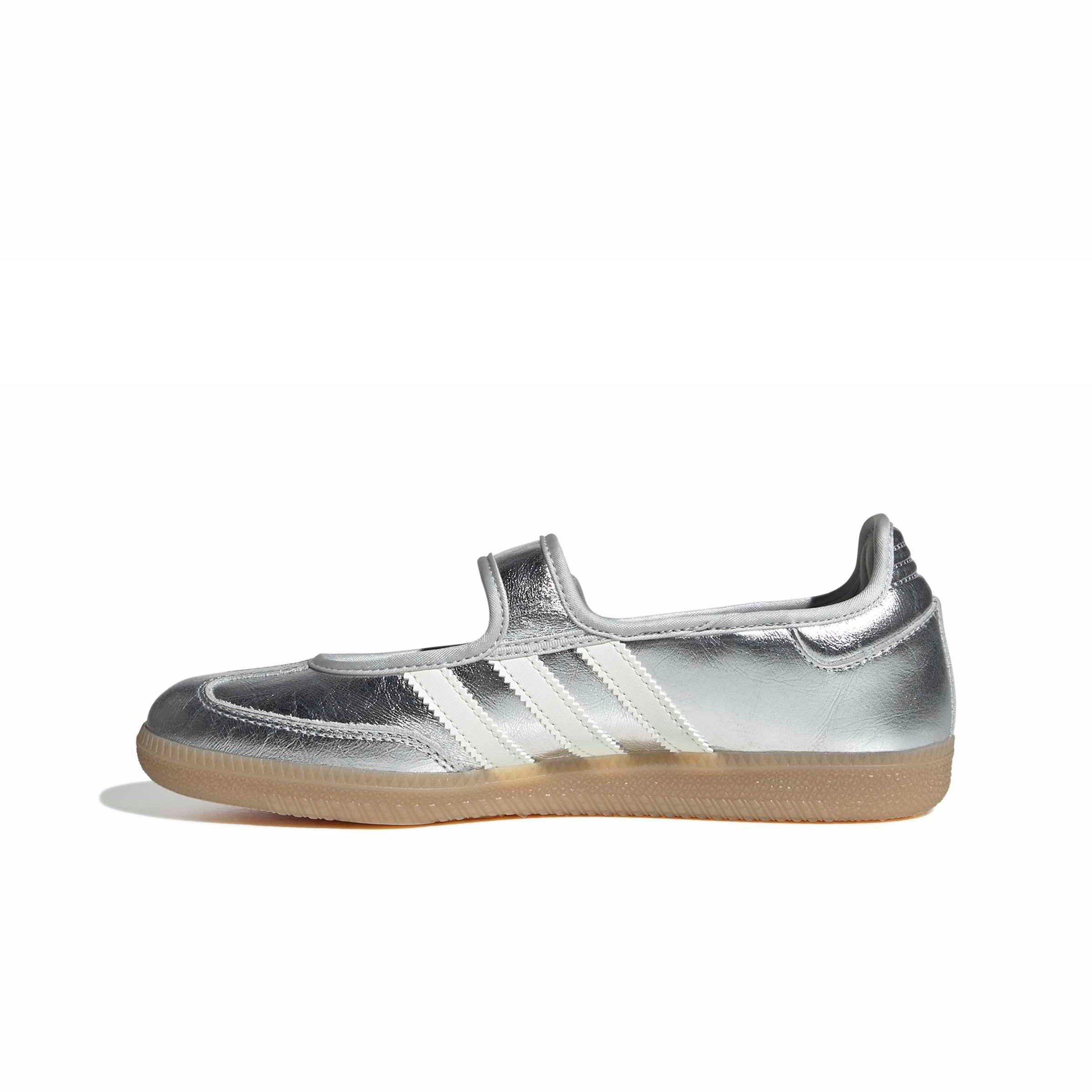 adidas Originals Samba Jane "Silver Metallic" Women's Shoe - SILVER Thumbnail View 2