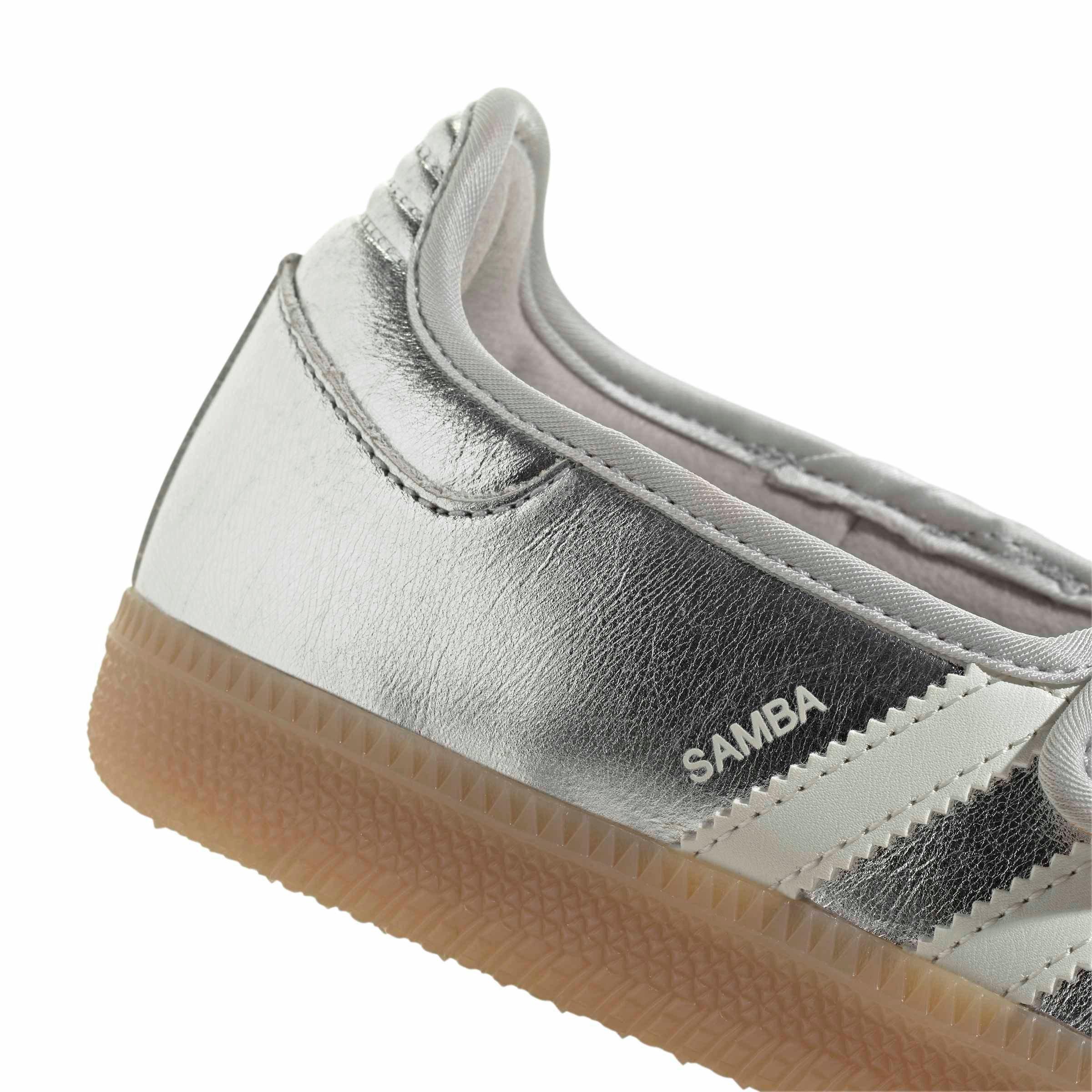 adidas Originals Samba Jane "Silver Metallic" Women's Shoe - SILVER Thumbnail View 8