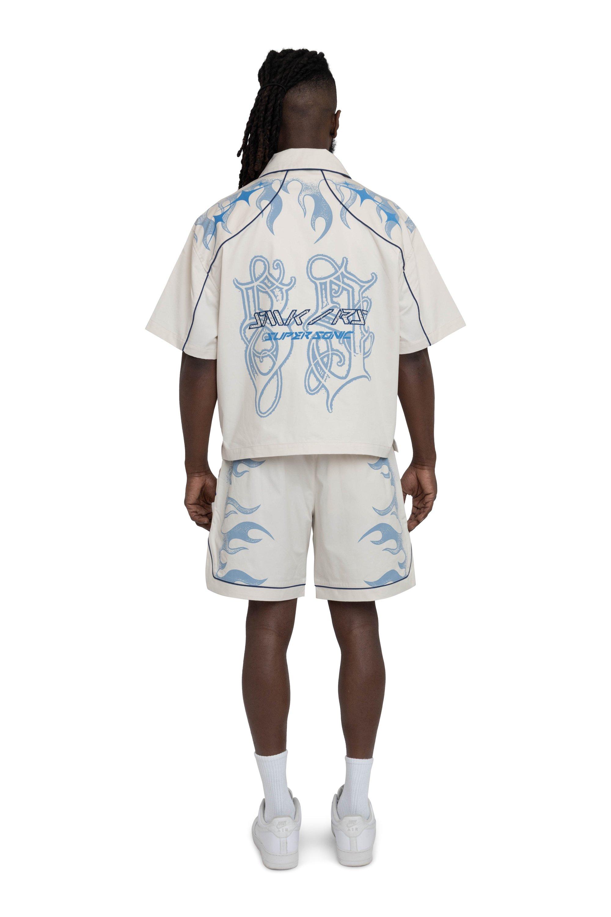 Smoke Rise Men's Super Sonic Shorts - Carolina Blue - BLUE Thumbnail View 2