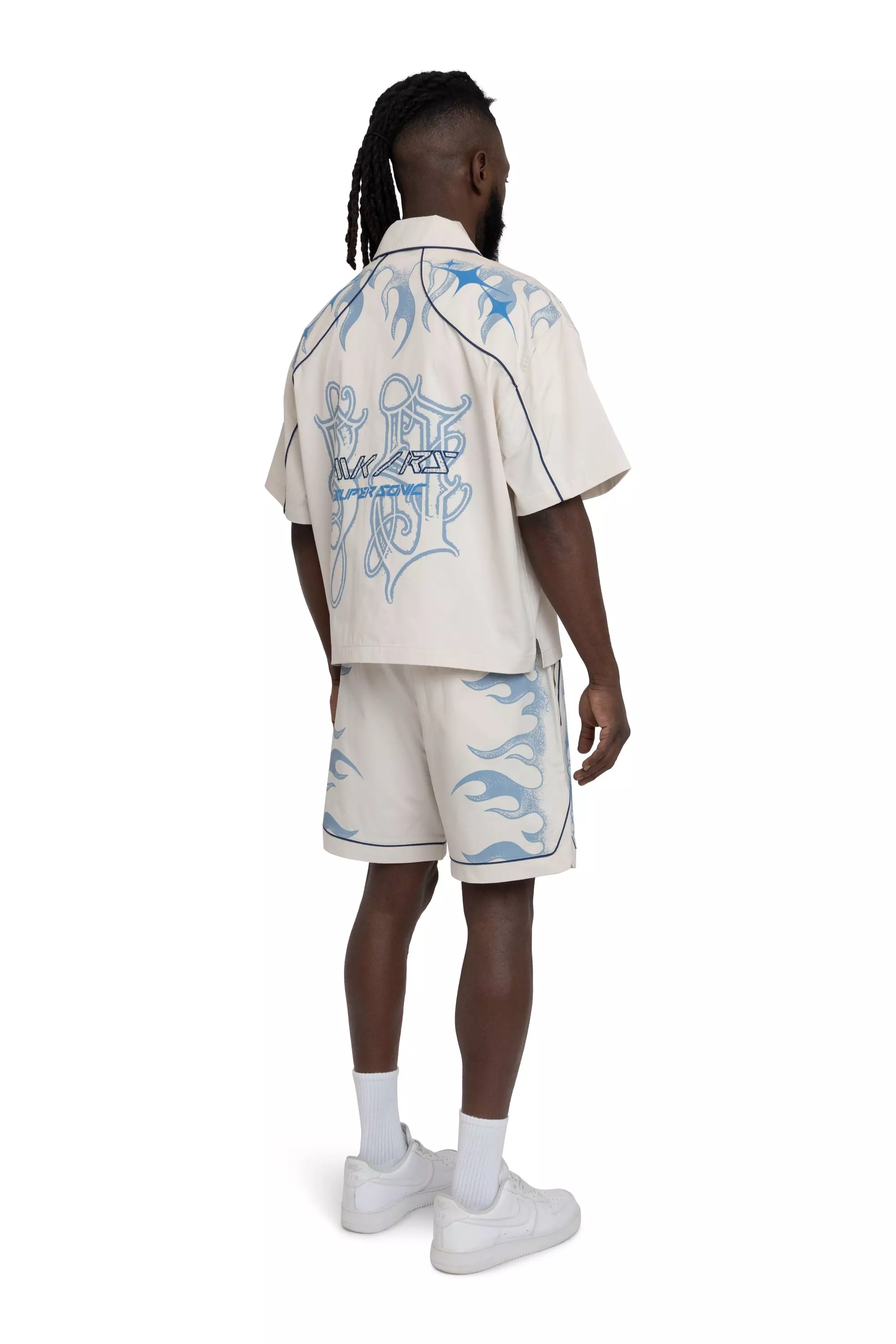 Smoke Rise Men's Super Sonic Shorts - Carolina Blue - BLUE