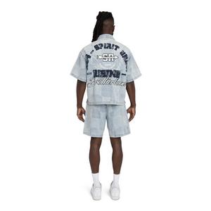 Smoke Rise Men's Brotherhood Denim Shorts - Porcelain Blue