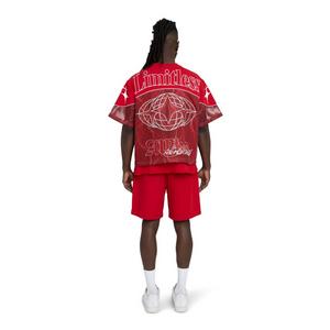 Smoke Rise Men's Limitless Mesh Shorts - True Red