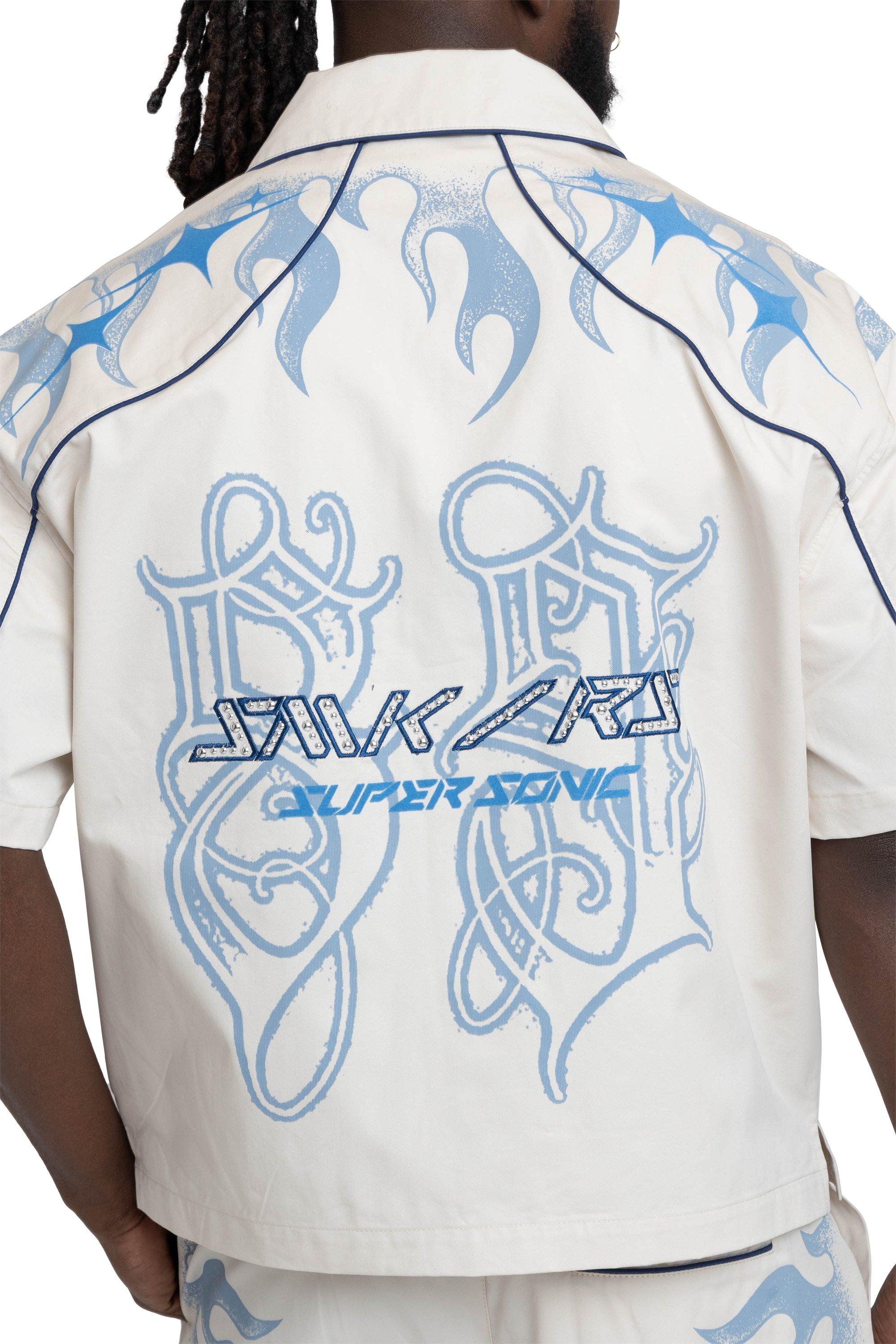 Smoke Rise Men's Super Sonic Shirt - Carolina Blue - BLUE Thumbnail View 2