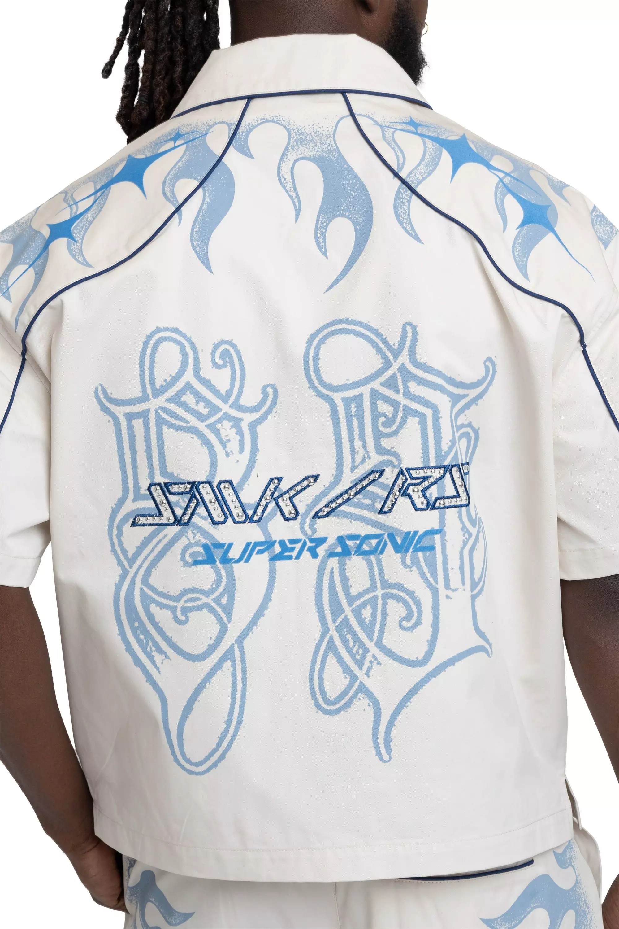 Smoke Rise Men's Super Sonic Shirt - Carolina Blue - BLUE