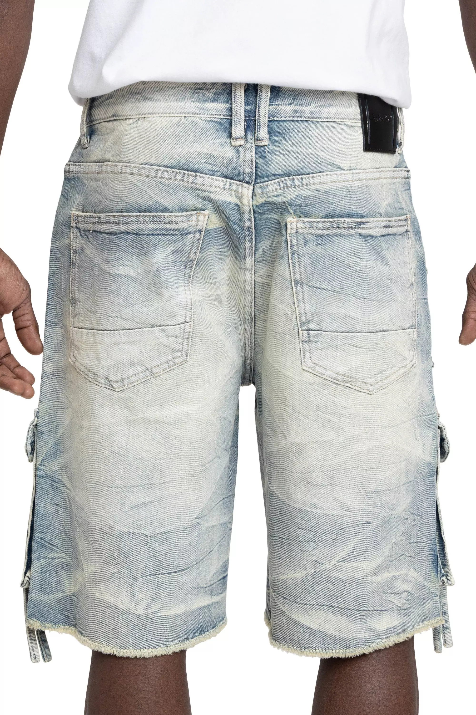 Smoke Rise Men's Comfort Cargo Shorts - Parsons Blue - BLUE