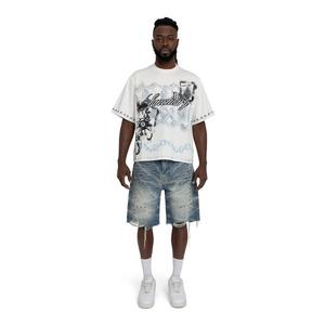 Smoke Rise Men's Comfort Studded Shorts - Holland Blue