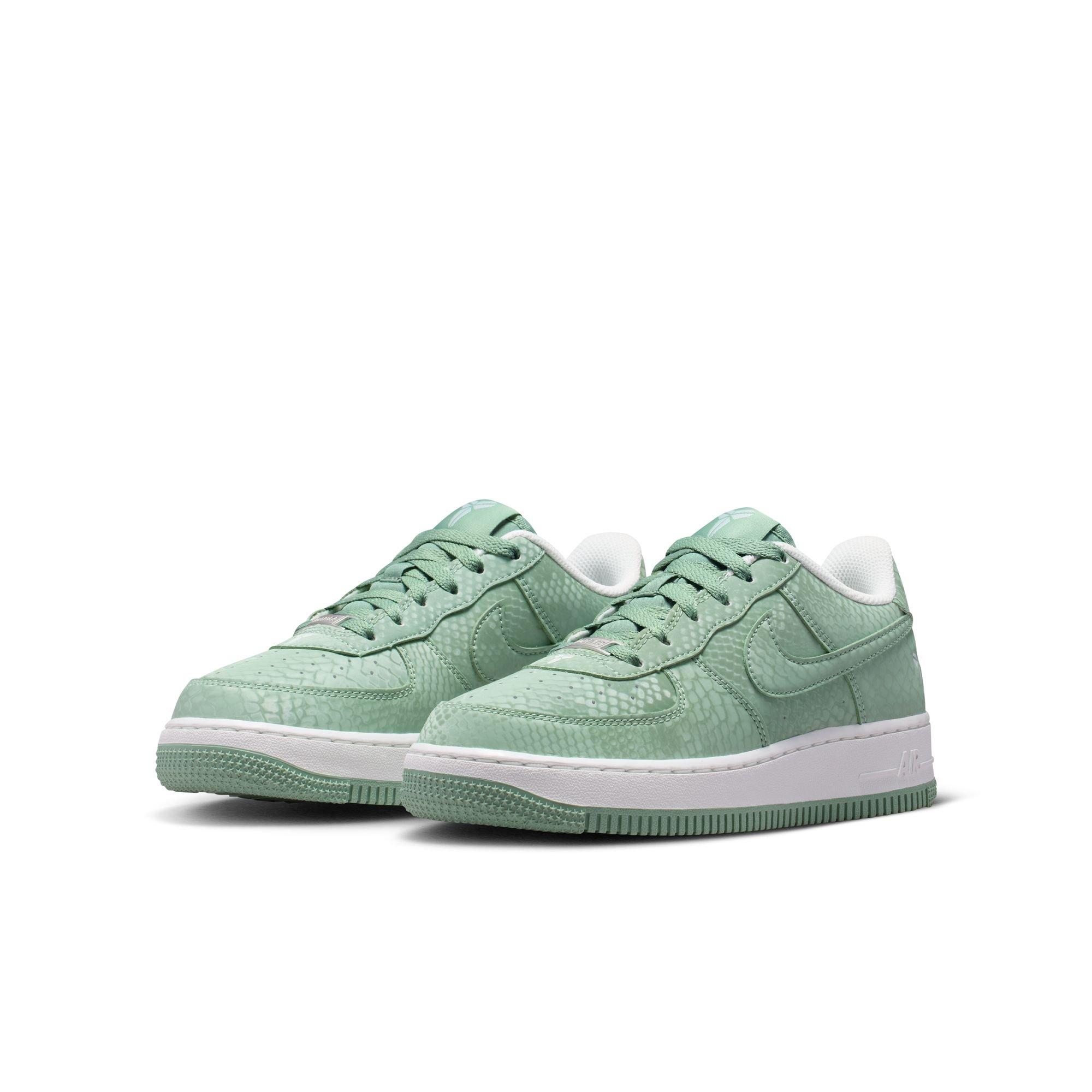 Nike Air Force 1 Low Kobe "Steam/Summit White" Grade School Boys' Shoe - STEAM/SUMMIT WHITE Thumbnail View 5