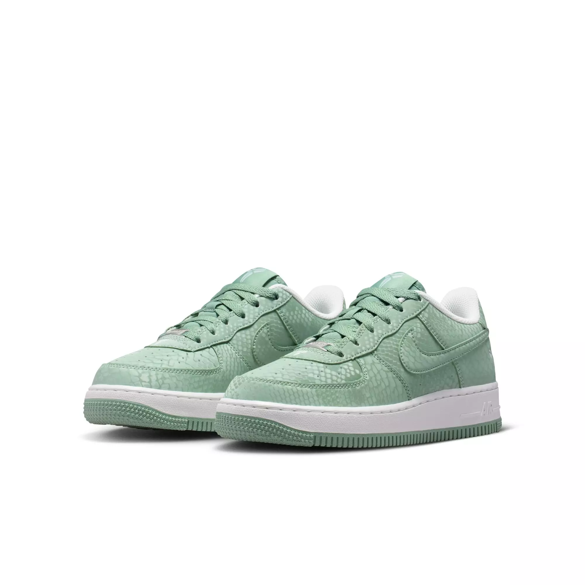 Nike Air Force 1 Low Kobe "Steam/Summit White" Grade School Boys' Shoe - STEAM/SUMMIT WHITE