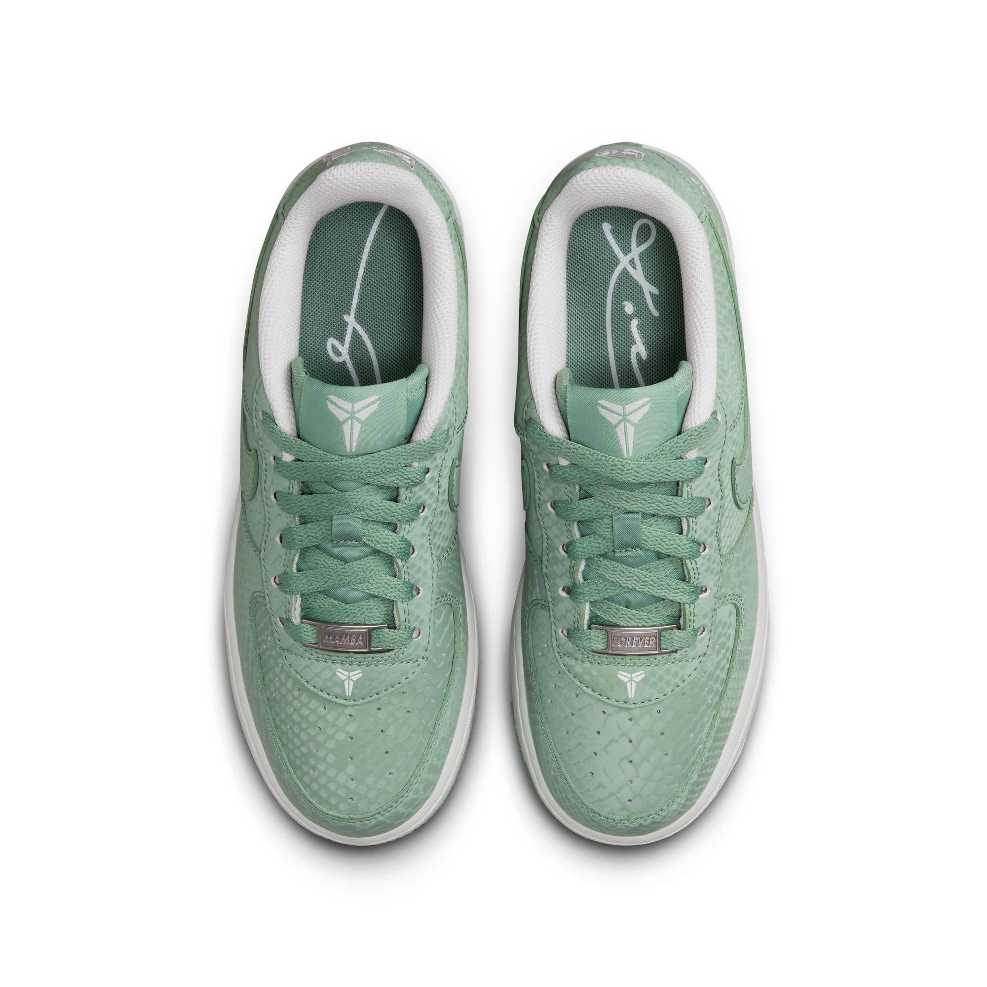 Nike Air Force 1 Low Kobe "Steam/Summit White" Grade School Boys' Shoe - STEAM/SUMMIT WHITE Thumbnail View 6