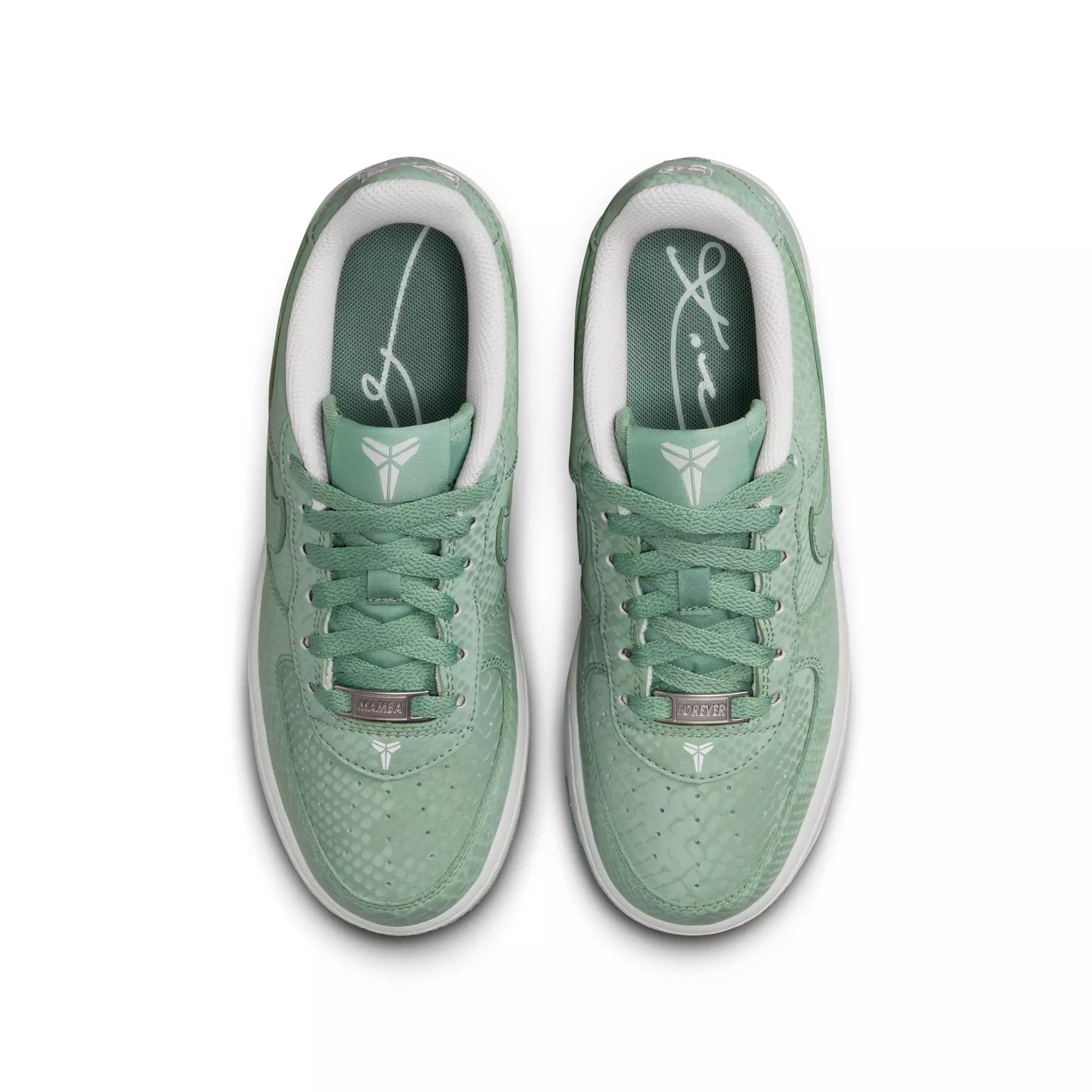 Nike Air Force 1 Low Kobe "Steam/Summit White" Grade School Boys' Shoe - STEAM/SUMMIT WHITE