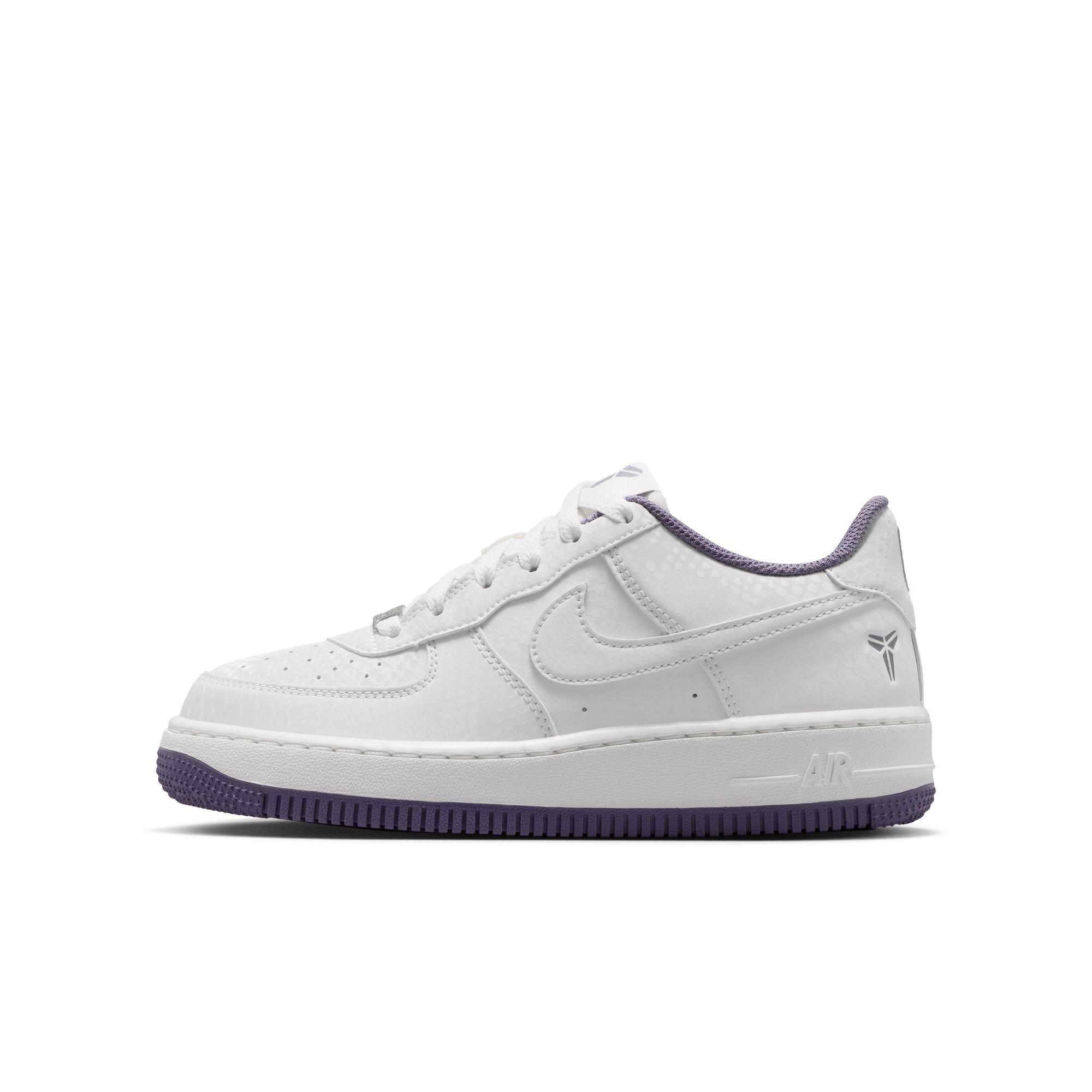 Nike Air Force 1 Low Kobe Grade School Boys' "Summit White/Daybreak" Shoe