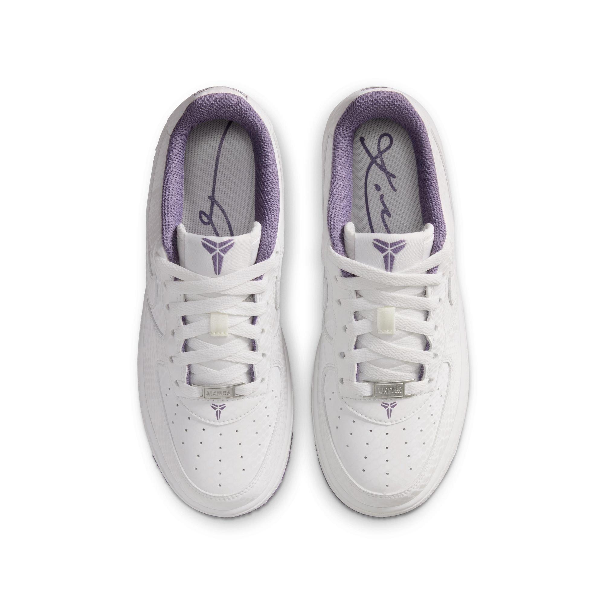 Nike Air Force 1 Low Kobe Grade School Boys' "Summit White/Daybreak" Shoe