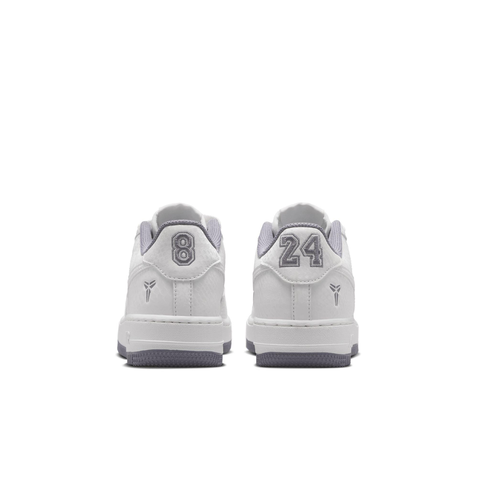 Nike Air Force 1 Low Kobe Grade School Boys' "Summit White/Daybreak" Shoe