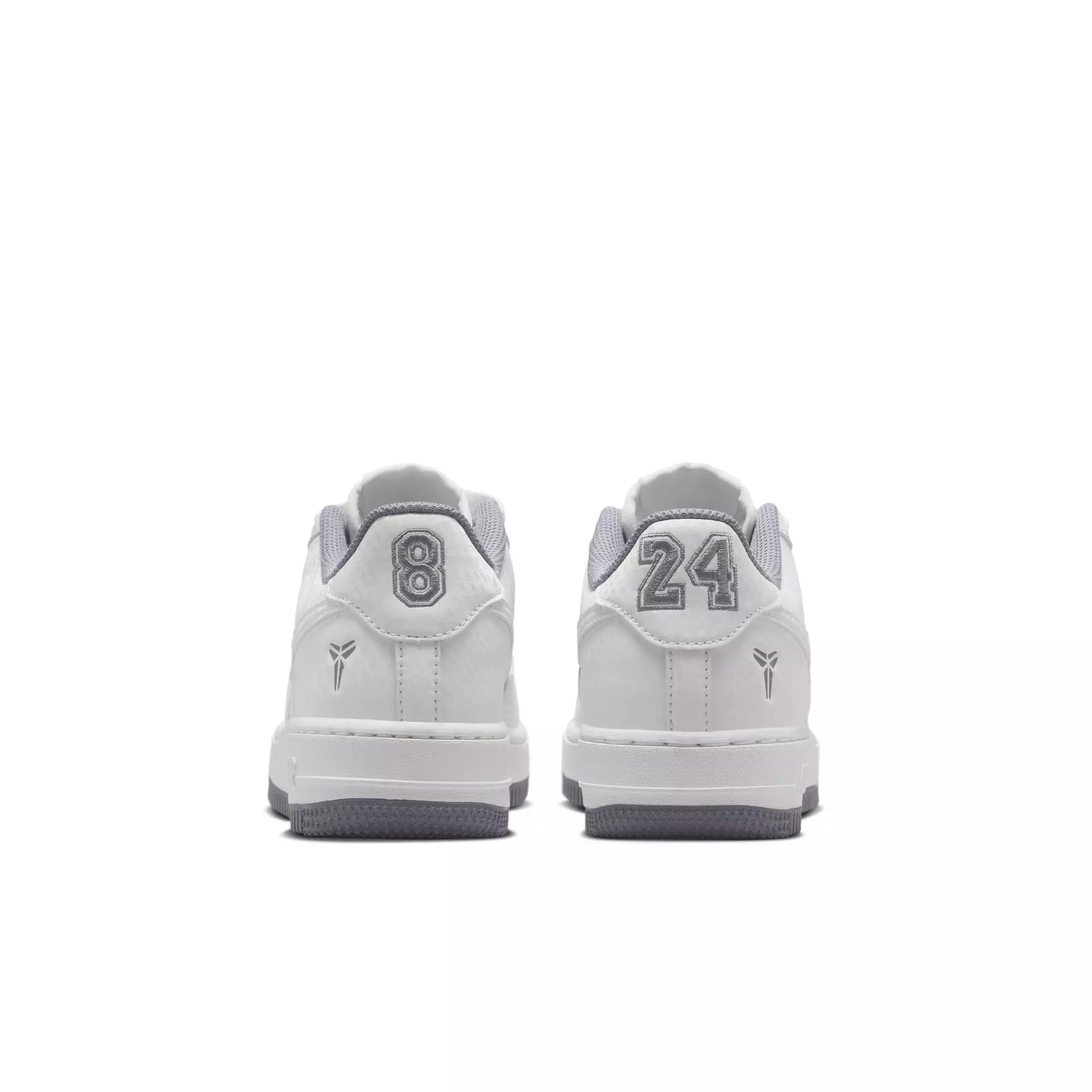Nike Air Force 1 Low Kobe "Summit White/Daybreak" Grade School Boys' Shoe - WHITE