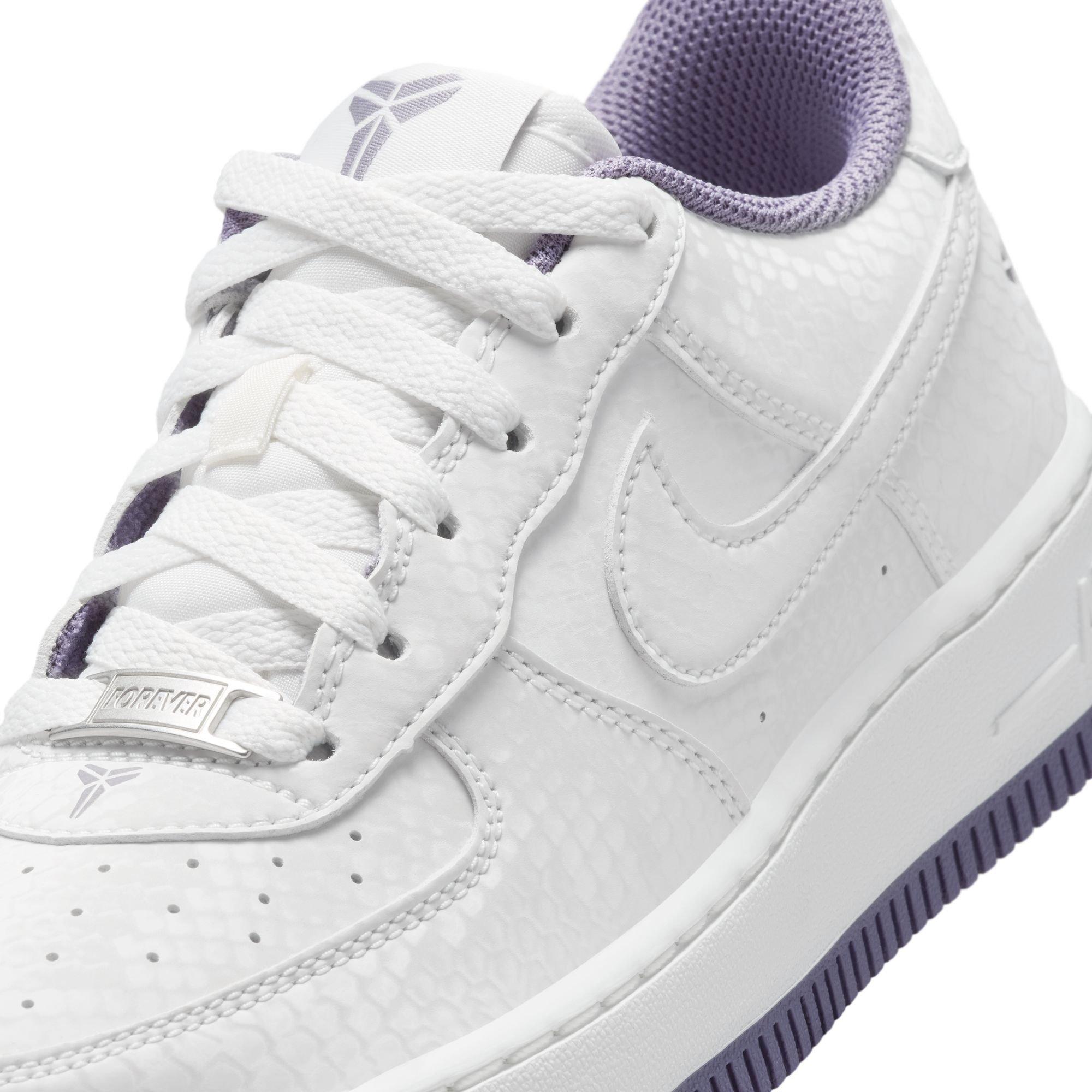 Nike Air Force 1 Low Kobe Grade School Boys' "Summit White/Daybreak" Shoe