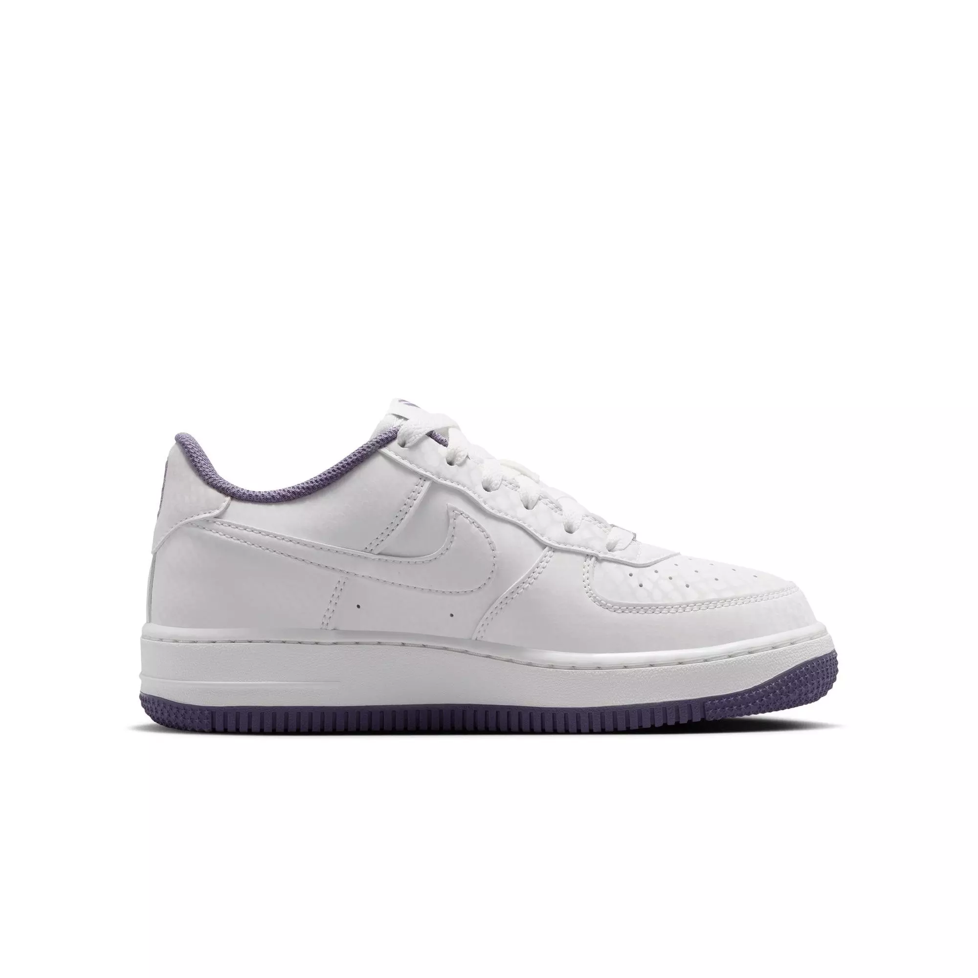 Nike Air Force 1 Low Kobe "Summit White/Daybreak" Grade School Boys' Shoe - WHITE