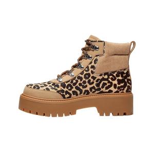 Timberland Stone Street Platform Hiker "Leopard Print/Beige" Women's Boot