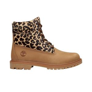 Timberland Premium 6-Inch "Leopard Print/Beige" Women's Boot