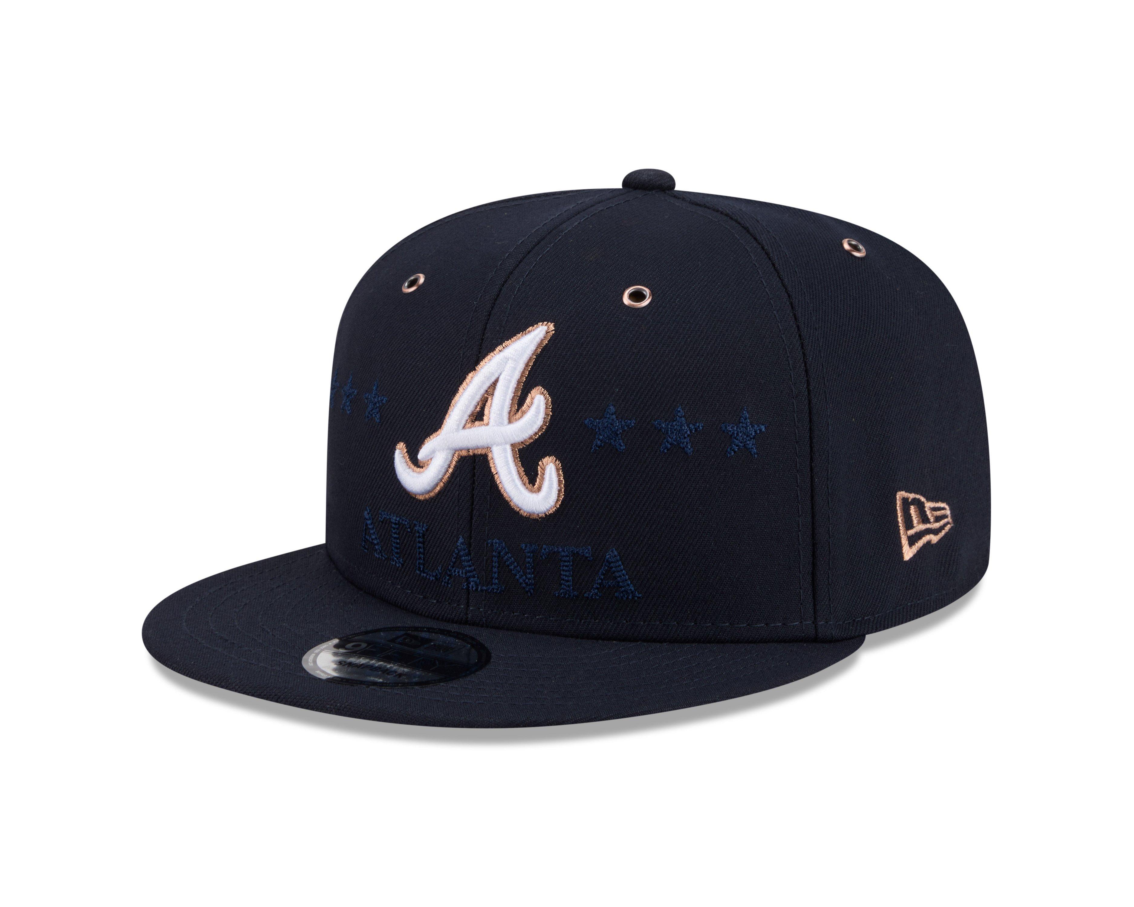 New Era Atlanta Braves 9FIFTY 2026 All Star Game Snapback Hat - Navy - NAVY Thumbnail View 1