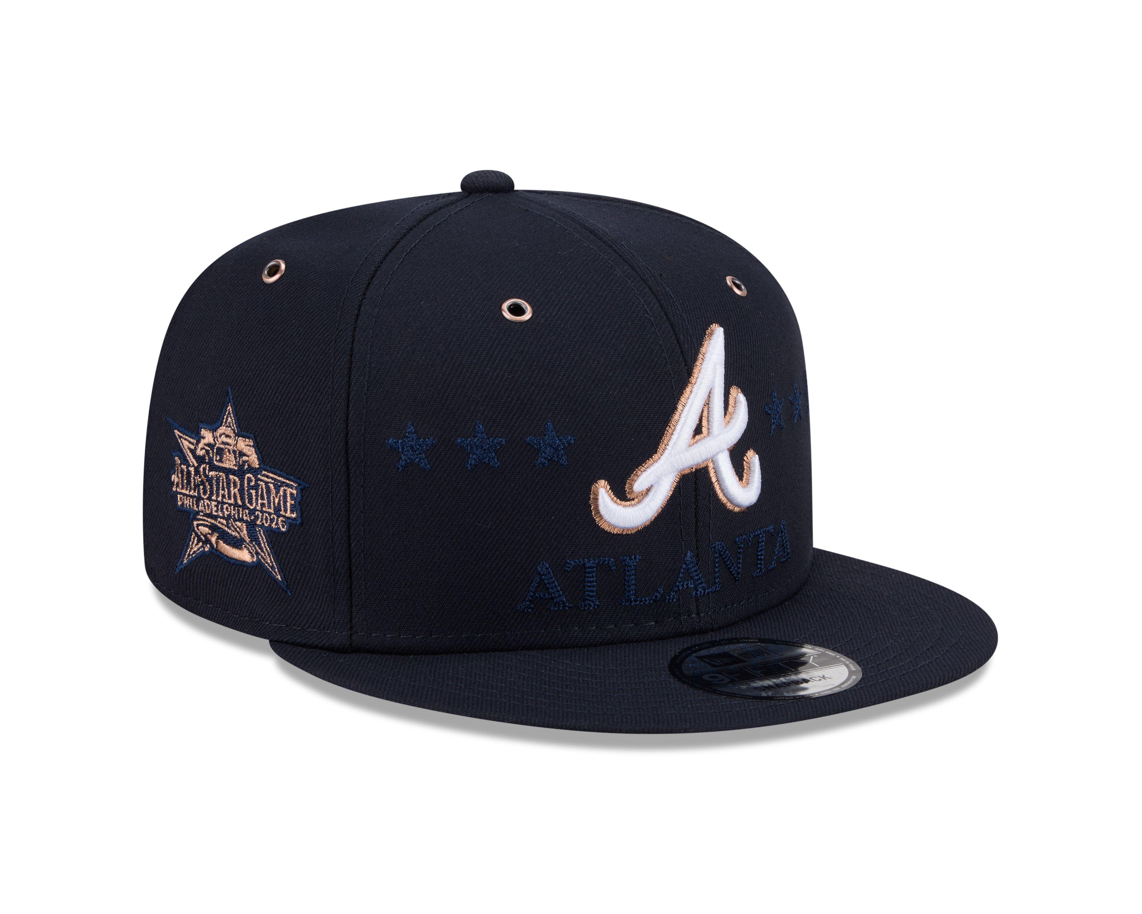 New Era Atlanta Braves 9FIFTY 2026 All Star Game Snapback Hat - Navy - NAVY Thumbnail View 2