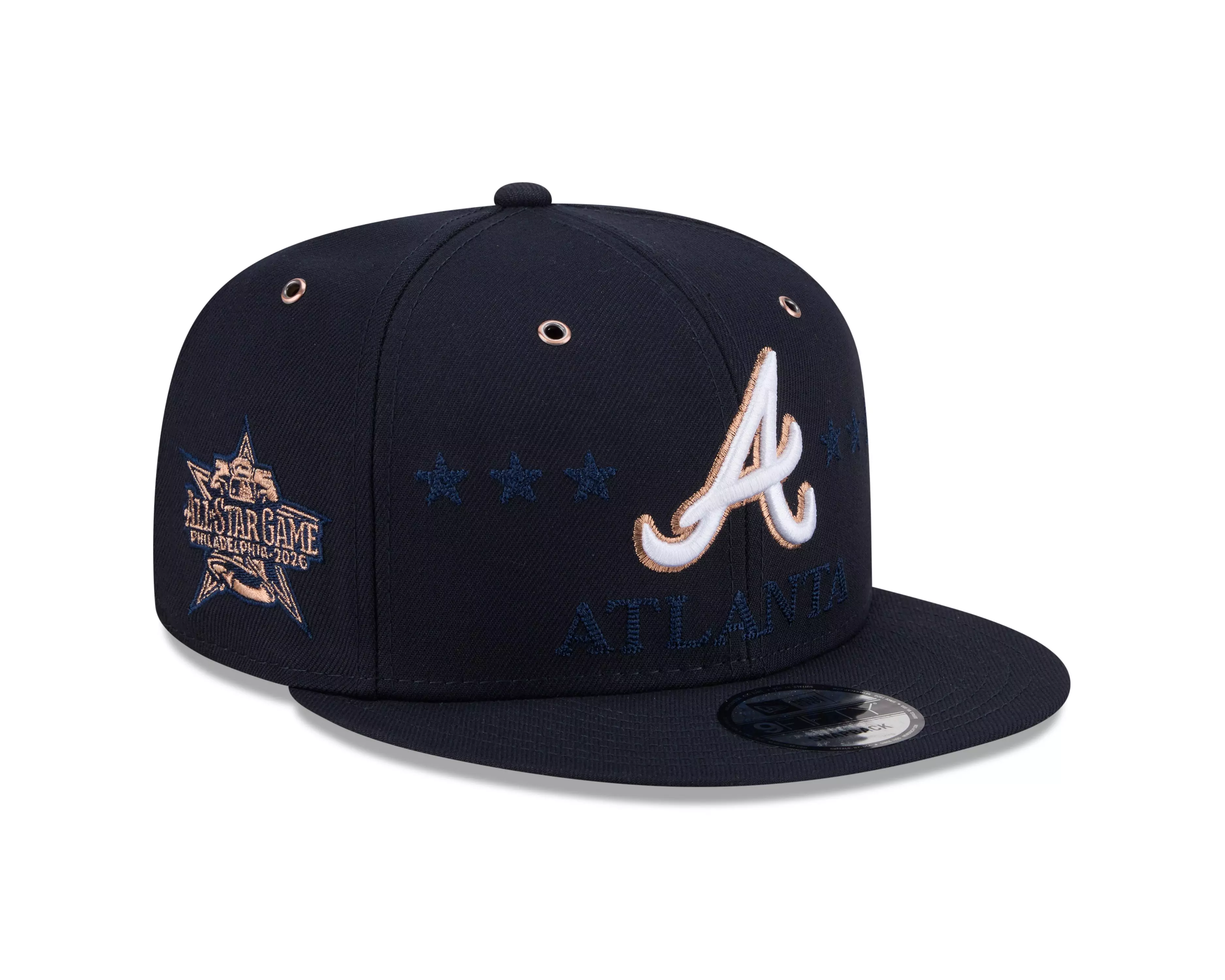 New Era Atlanta Braves 9FIFTY 2026 All Star Game Snapback Hat - Navy - NAVY