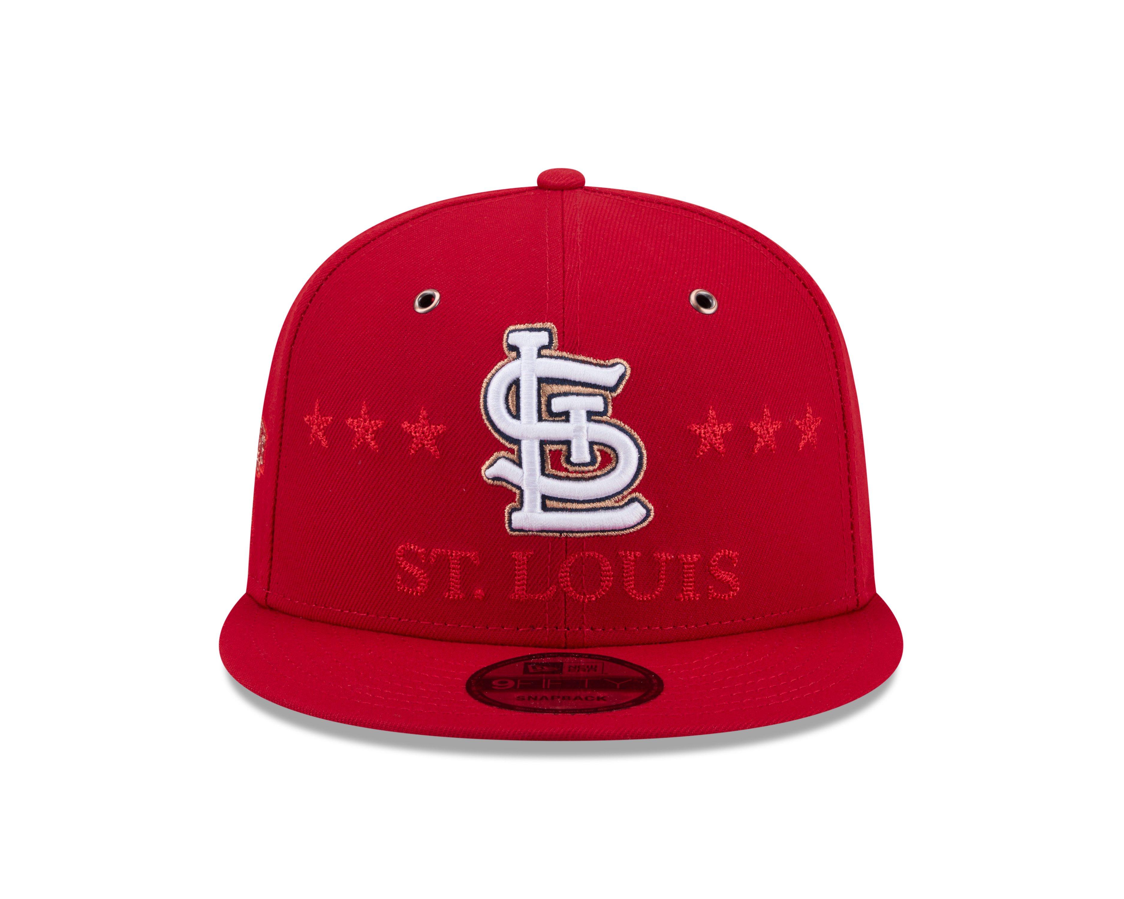 New Era St. Louis Cardinals 9FIFTY 2026 All Star Game Snapback Hat - Red - RED Thumbnail View 3
