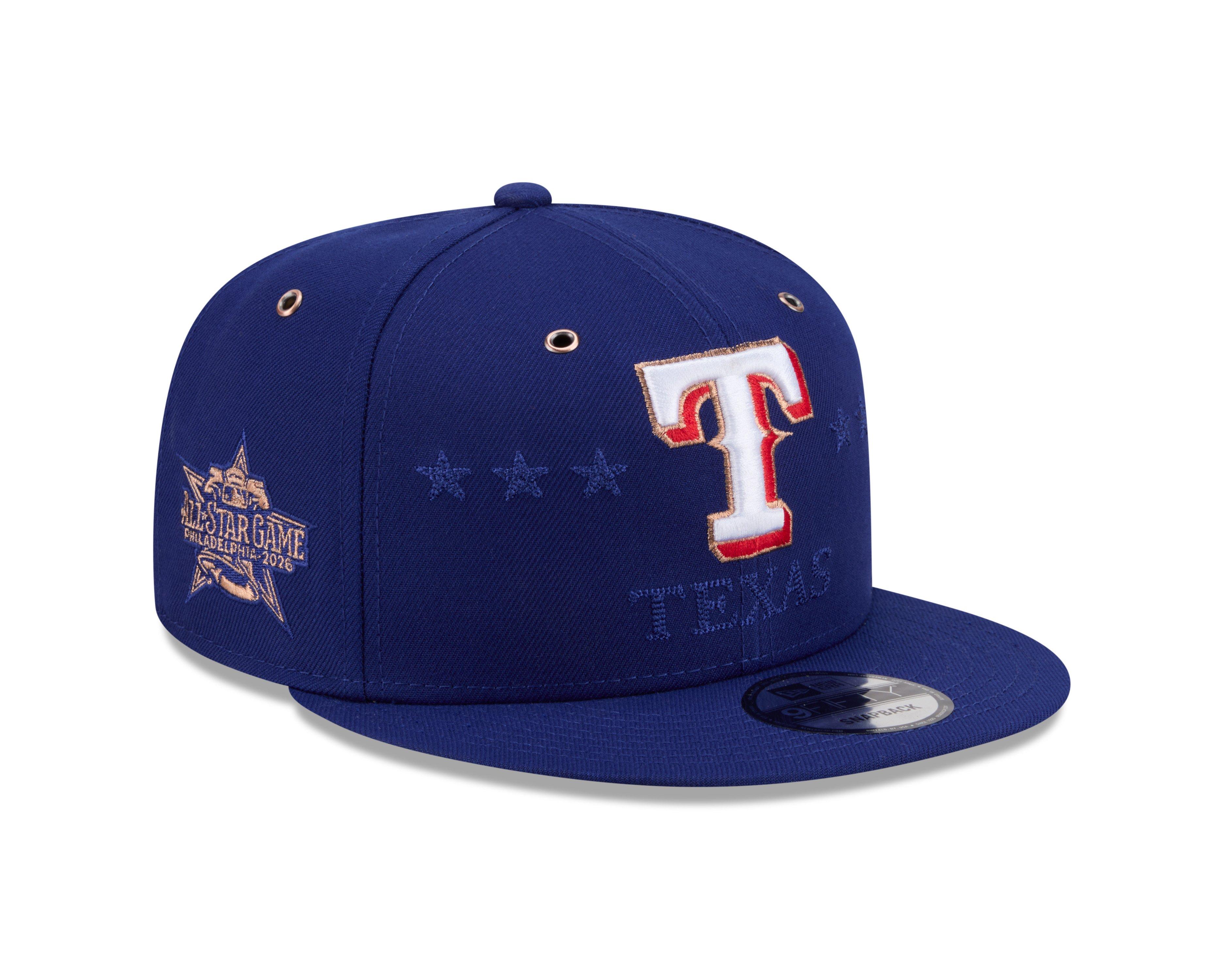 New Era Texas Rangers 9FIFTY 2026 All Star Game Blue Snapback Hat