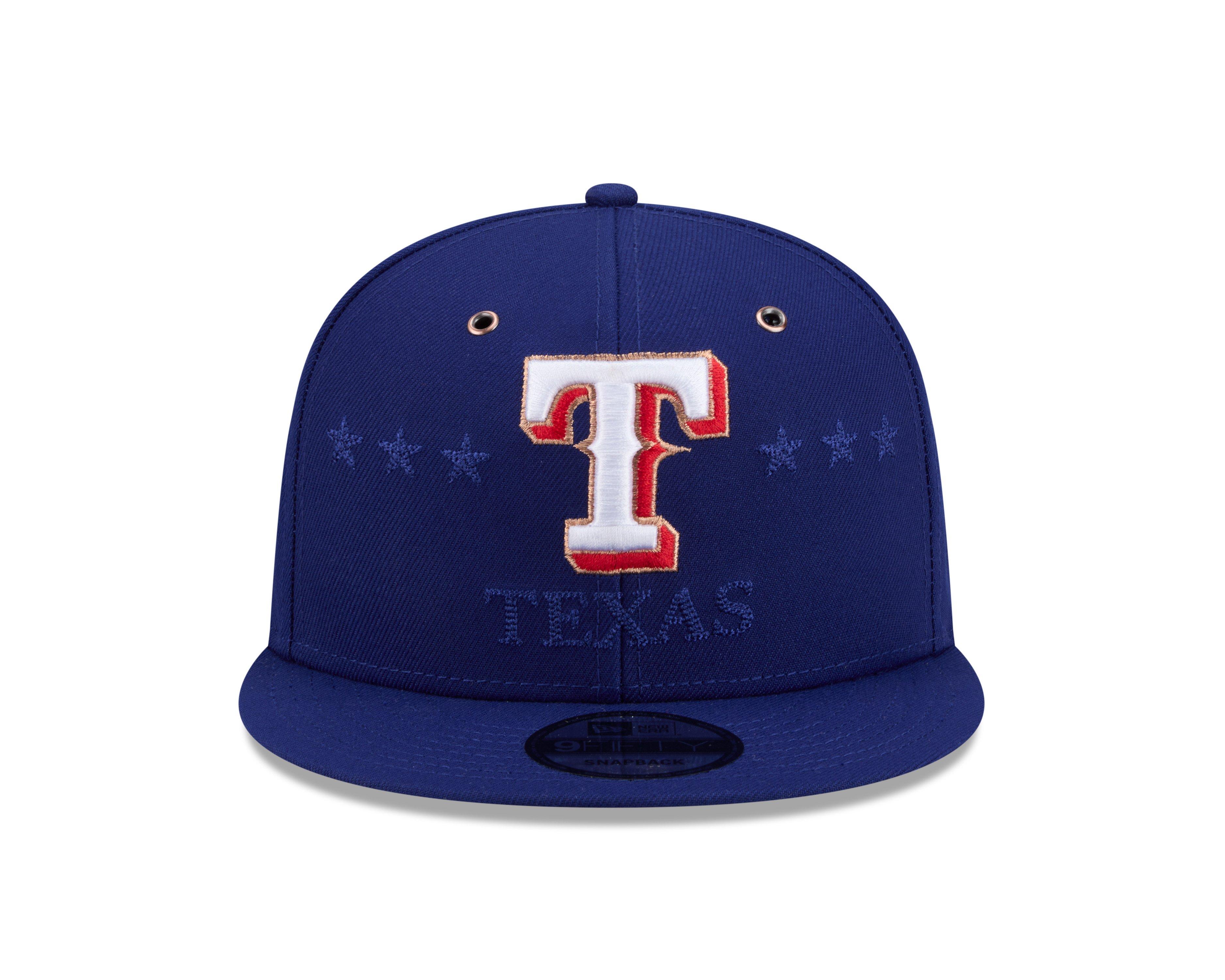 New Era Texas Rangers 9FIFTY 2026 All Star Game Snapback Hat - Blue - BLUE Thumbnail View 3
