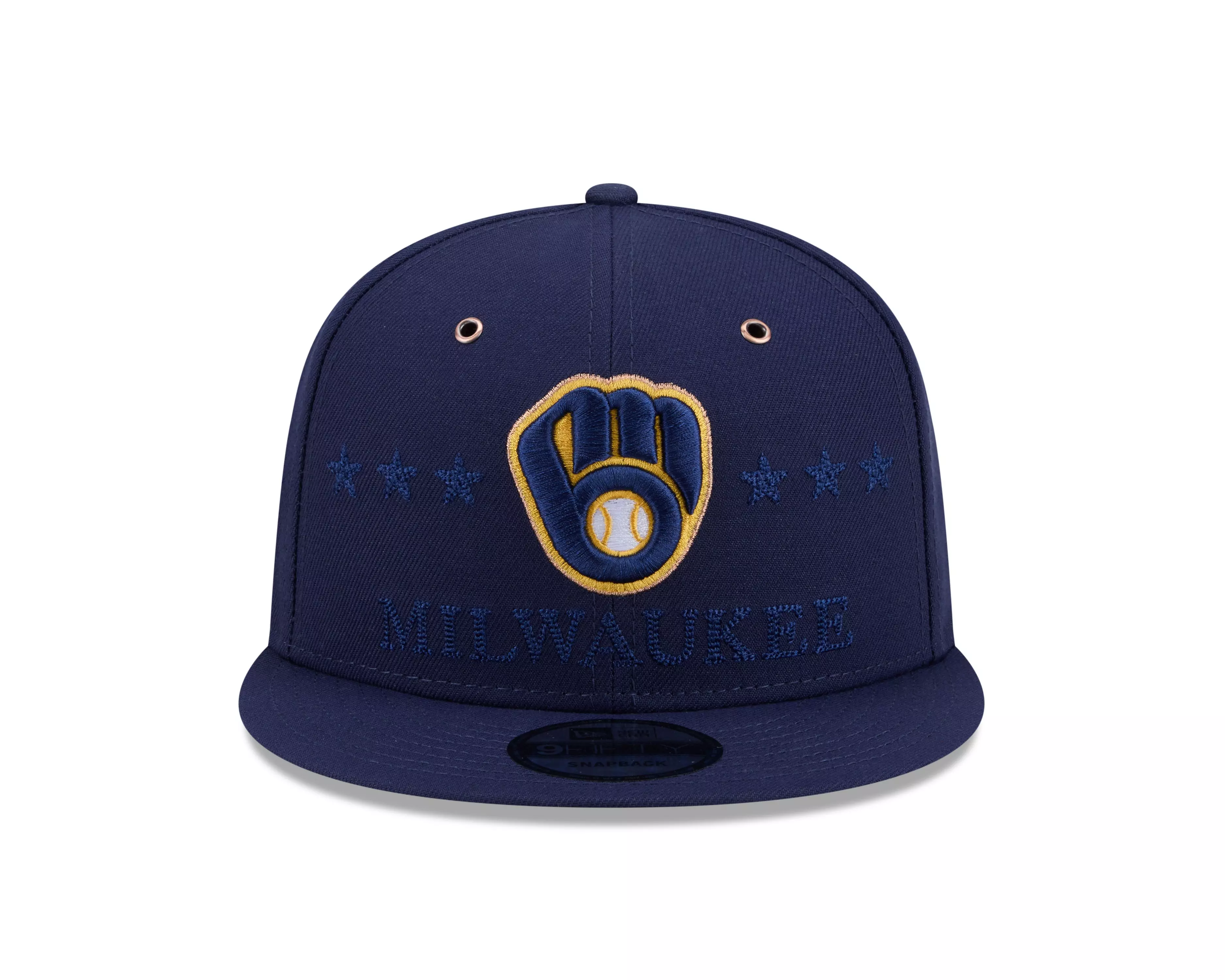 New Era Milwaukee Brewers 9FIFTY 2026 All Star Game Snapback Hat - Blue - BLUE
