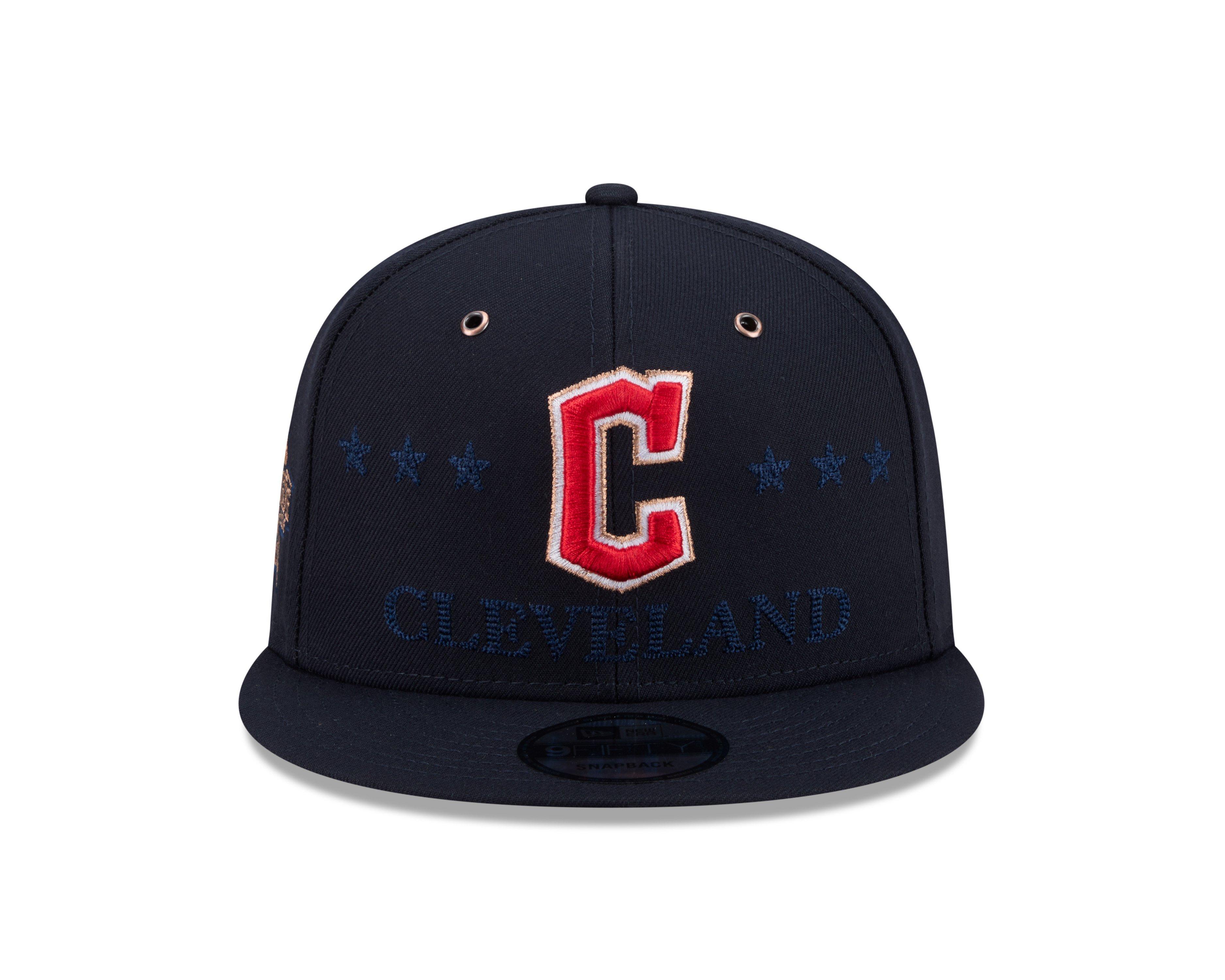 New Era Cleveland Guardians 9FIFTY 2026 All Star Game Snapback Hat - Navy - NAVY Thumbnail View 3