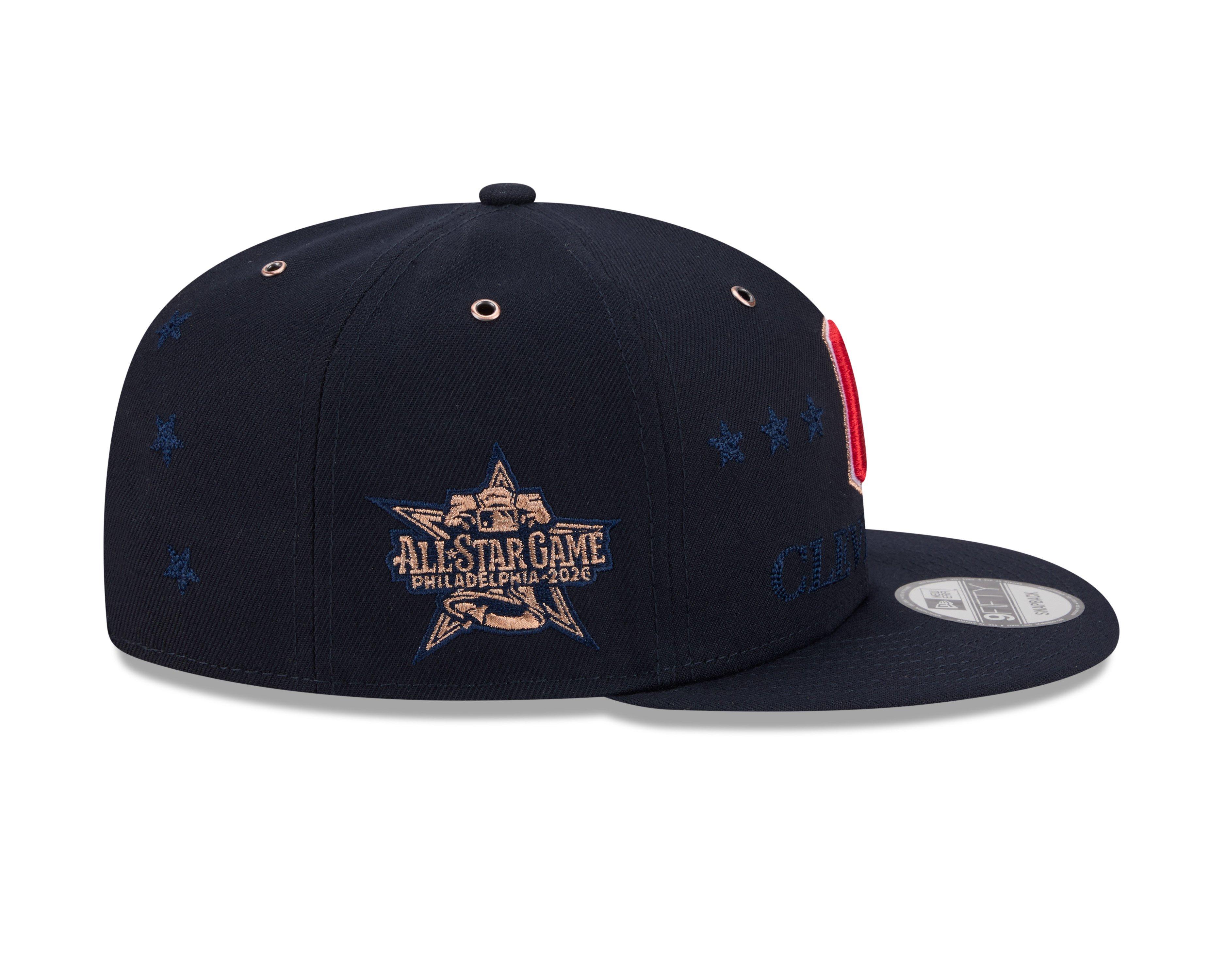 New Era Cleveland Guardians 9FIFTY 2026 All Star Game Snapback Hat - Navy - NAVY Thumbnail View 6