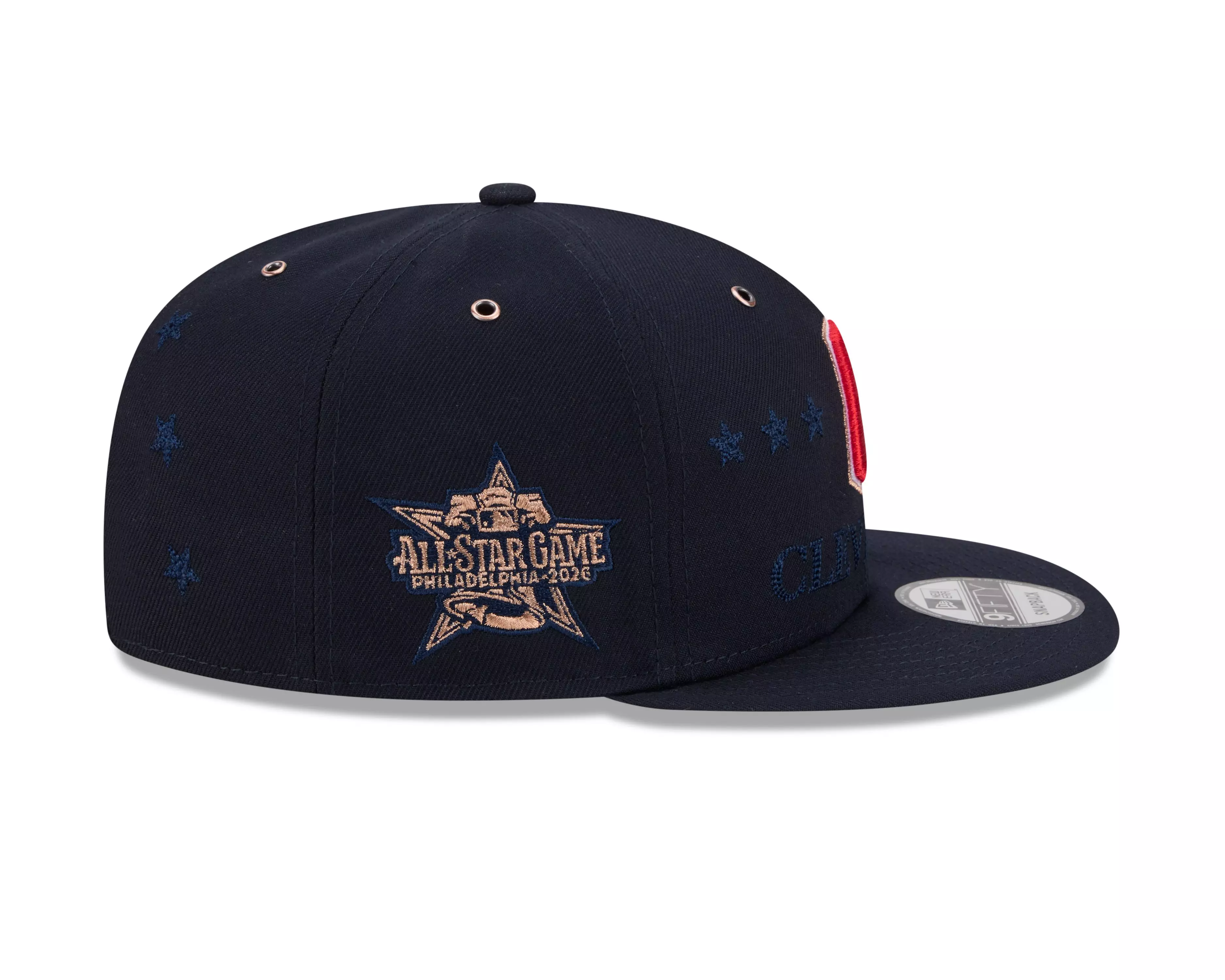 New Era Cleveland Guardians 9FIFTY 2026 All Star Game Snapback Hat - Navy - NAVY