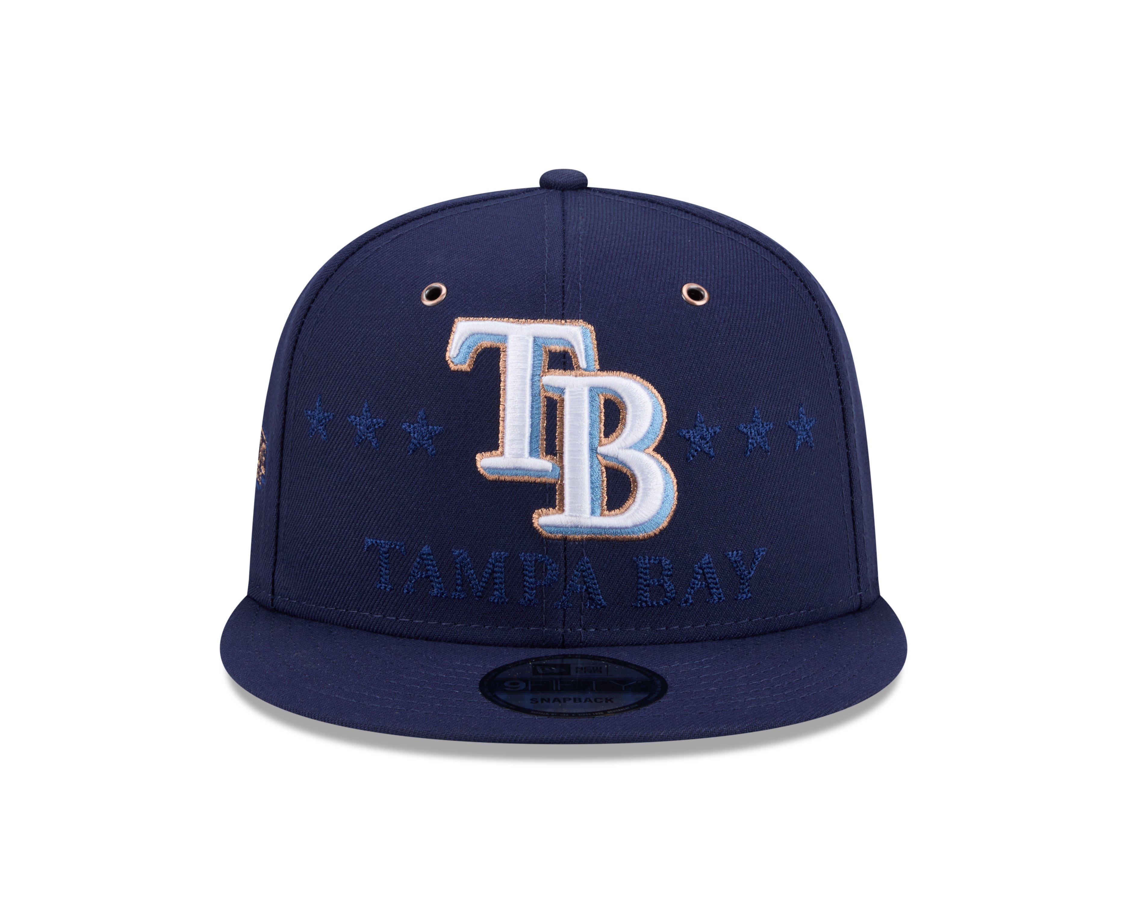 New Era Tampa Bay Rays 9FIFTY 2026 All Star Game Snapback Hat - Navy - NAVY Thumbnail View 3