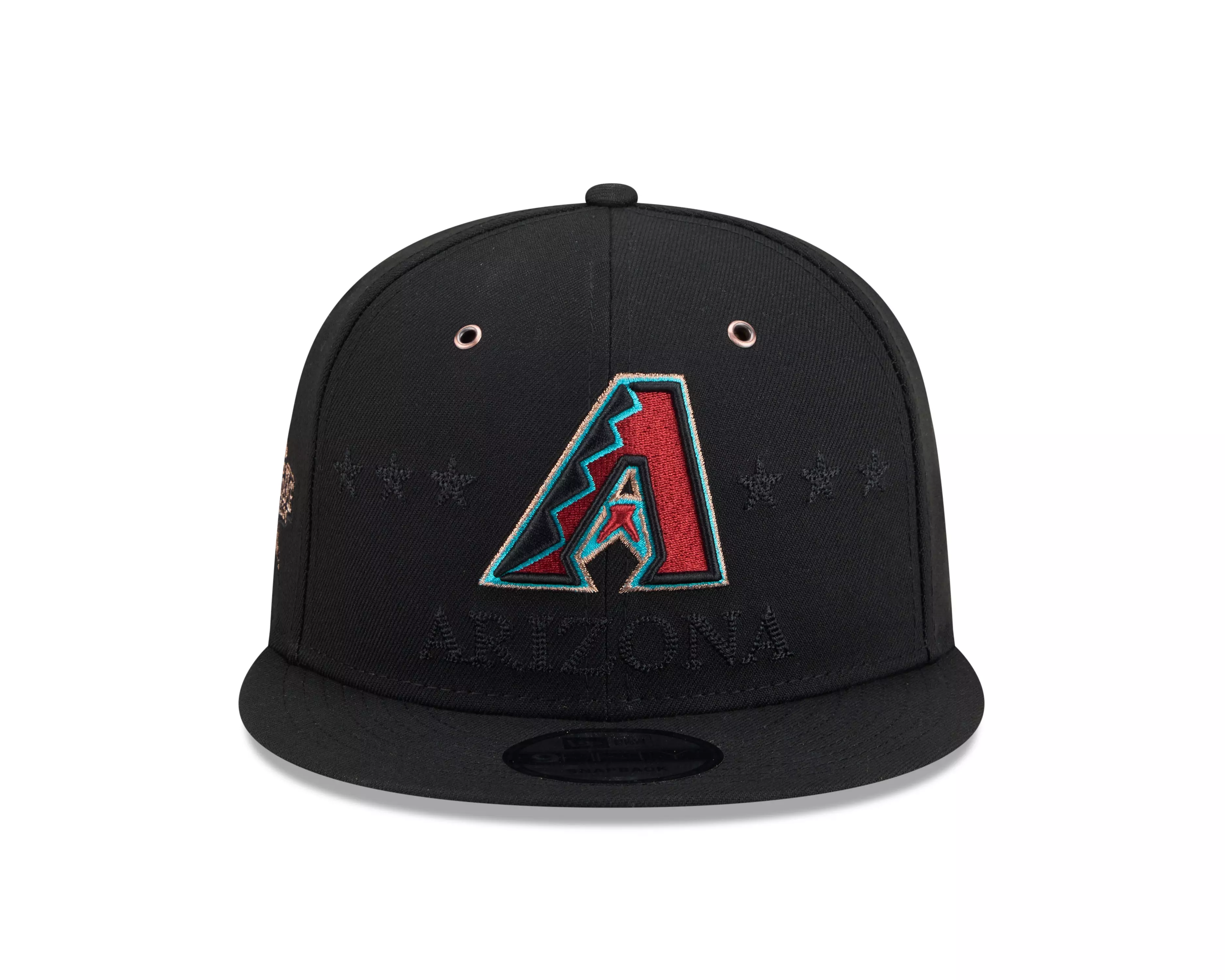 New Era Arizona Diamondbacks 9FIFTY 2026 All Star Game Snapback Hat - Black - BLACK