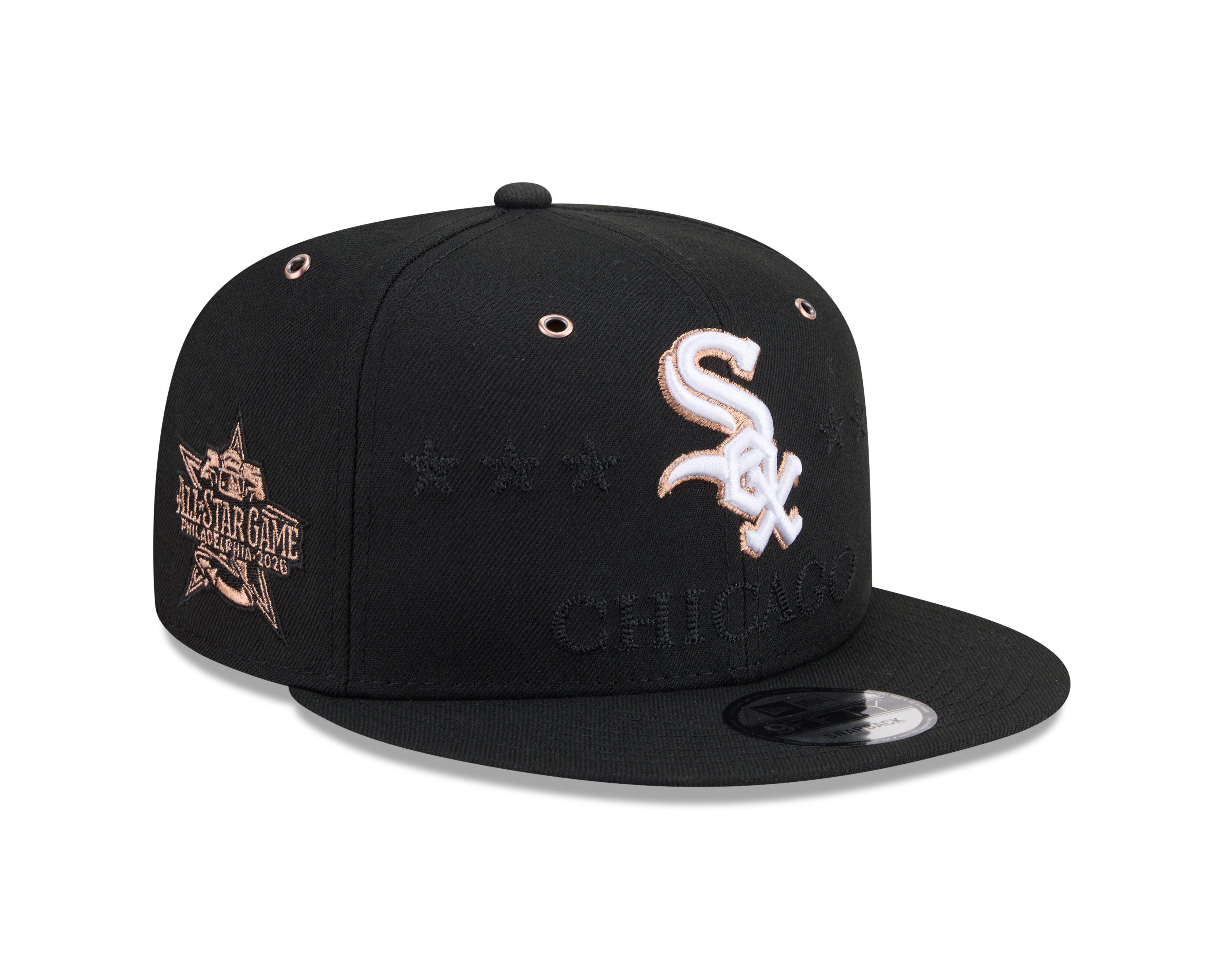 New Era Chicago White Sox 9FIFTY 2026 All Star Game Snapback Hat - Black - BLACK Thumbnail View 2