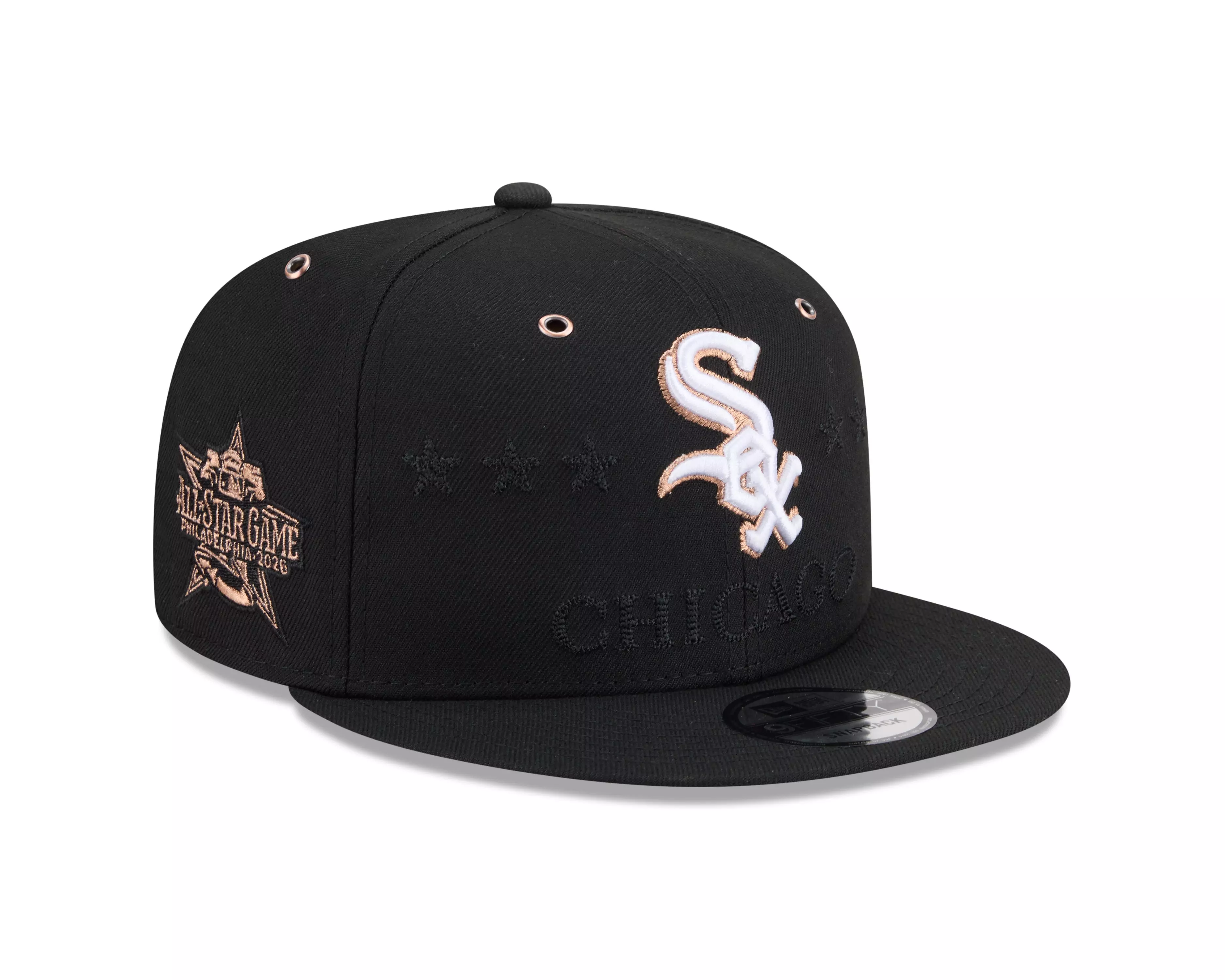 New Era Chicago White Sox 9FIFTY 2026 All Star Game Snapback Hat - Black - BLACK