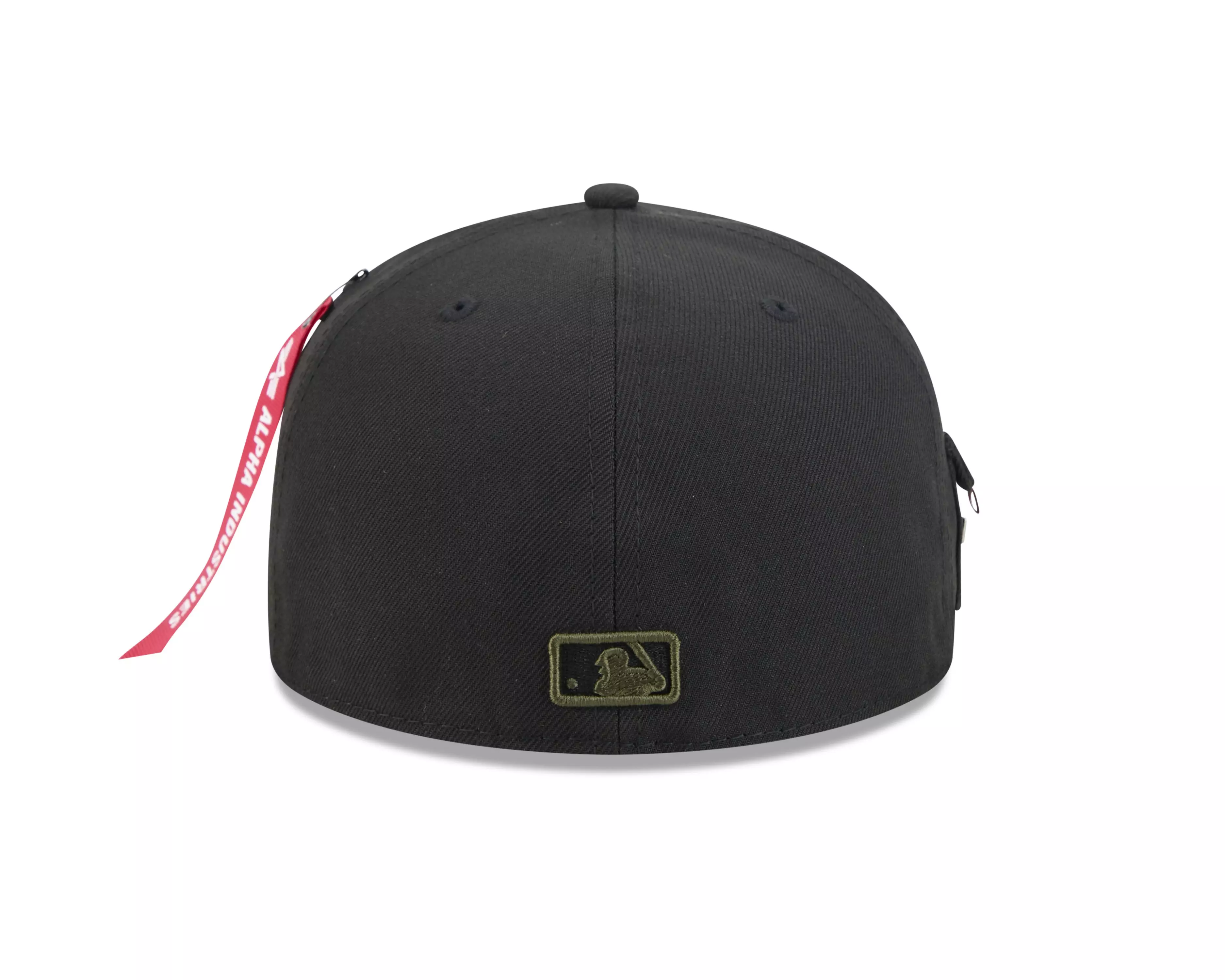 New Era Los Angeles Dodgers 59FIFTY Alpha Industries Fitted Hat - Black - BLACK