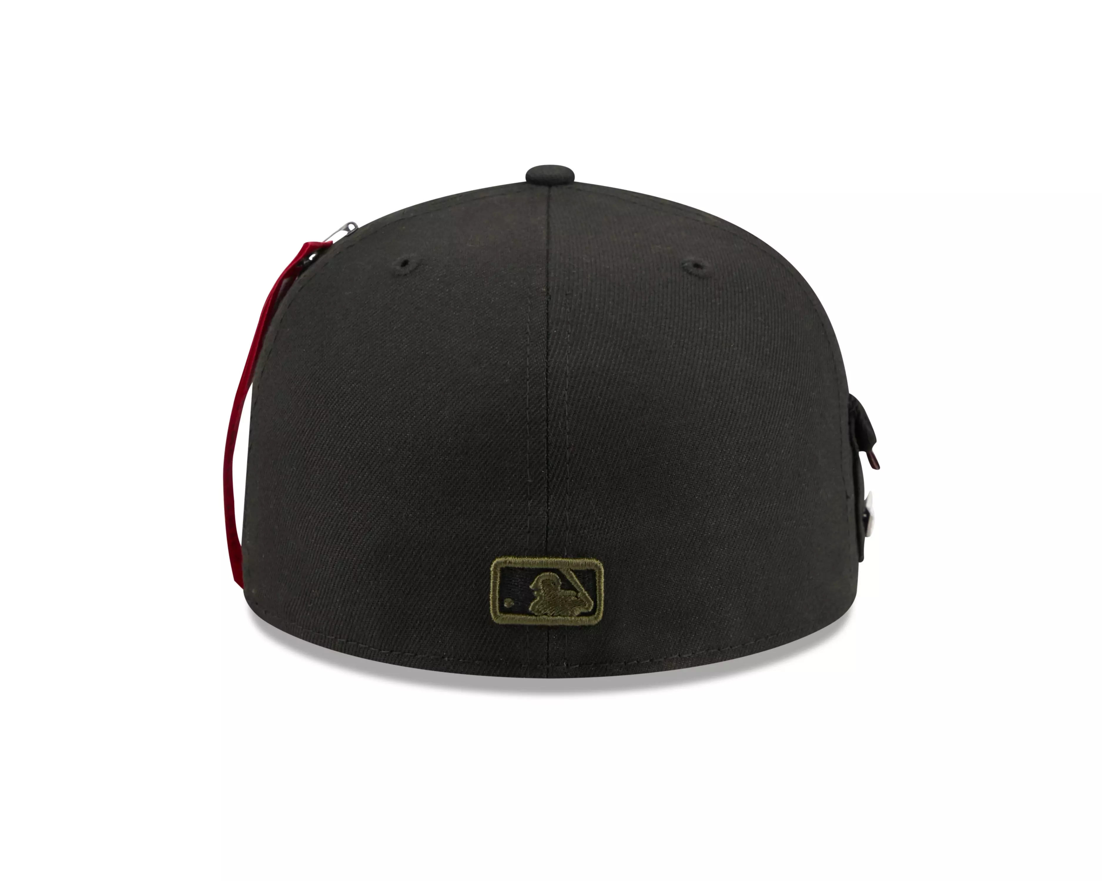 New Era New York Yankees 59FIFTY Alpha Industries Fitted Hat - Black - BLACK