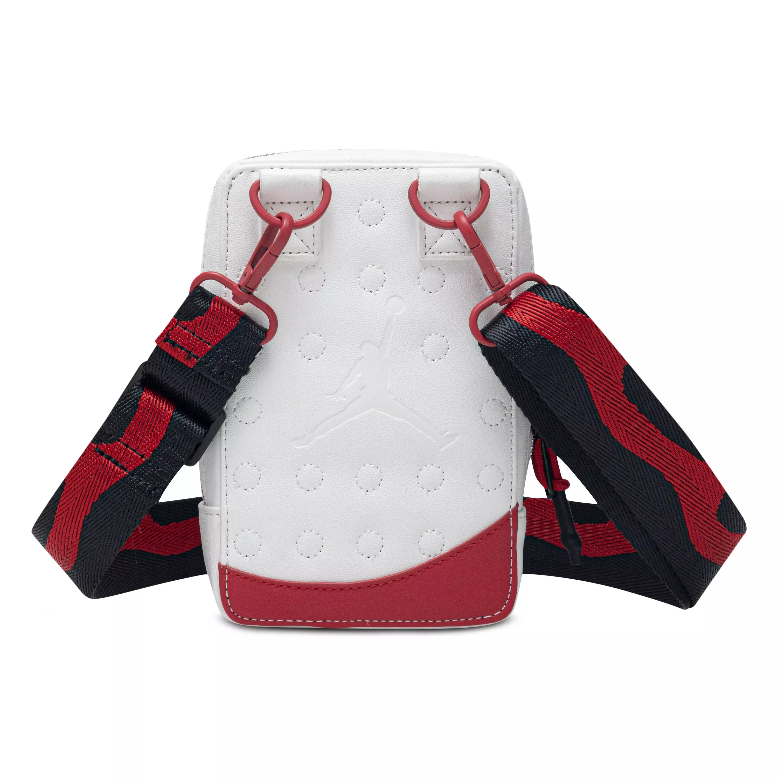 J AJ13 CROSSBODY WHT.RED - WHITE/RED